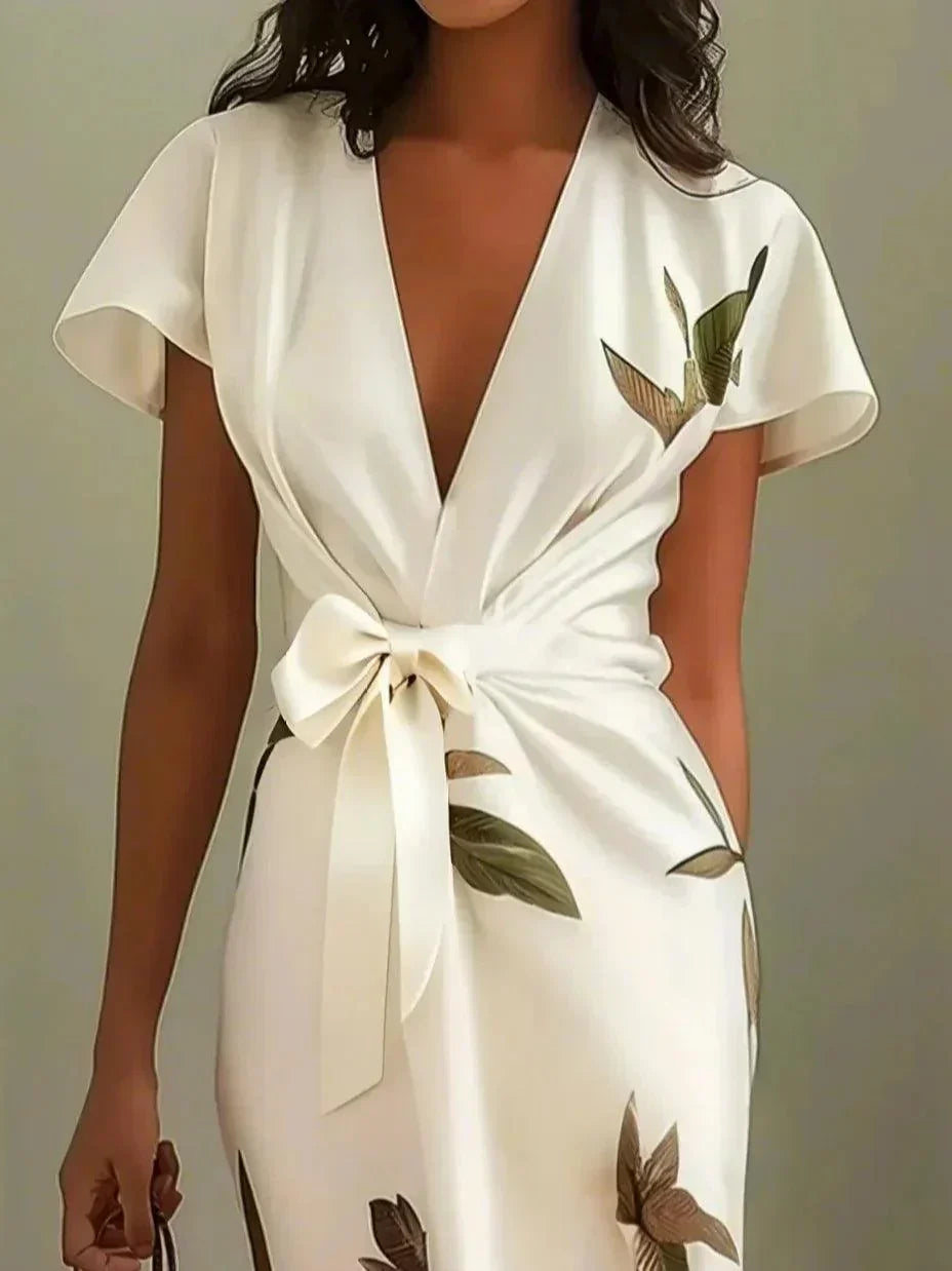 Thea | Wrap Midi Dress