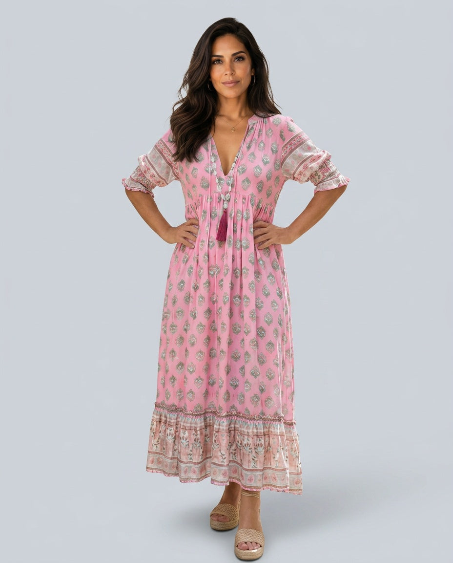 Piper | Relaxed Garden Party Midi Dress