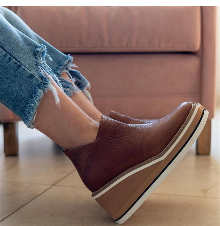 Mira | Platform Cushioned Sole Ankle Boot