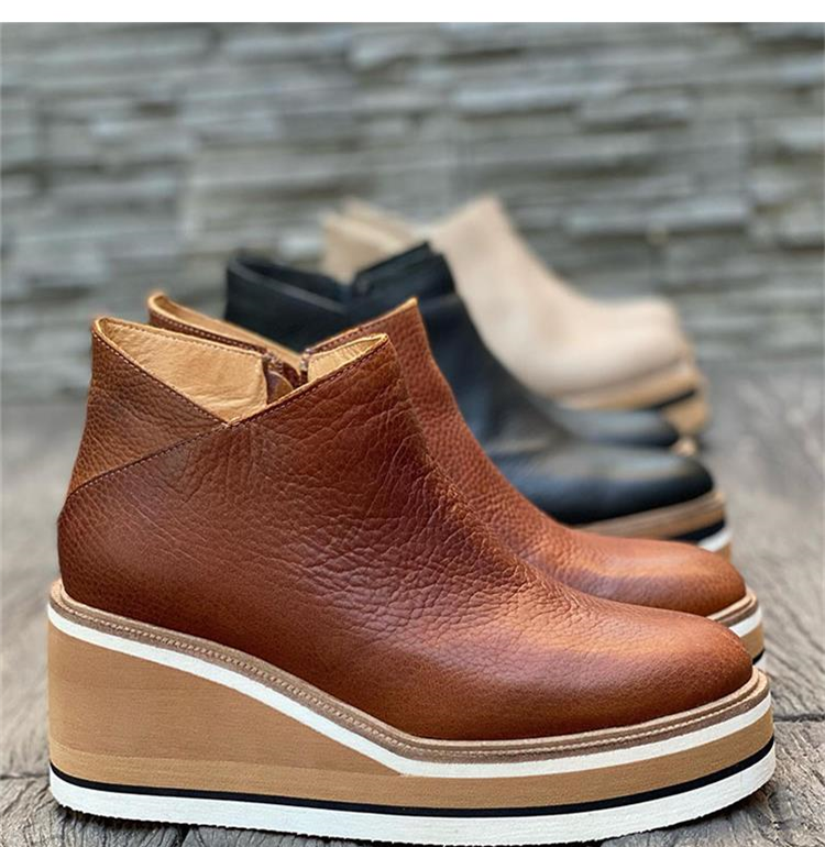 Mira | Platform Cushioned Sole Ankle Boot