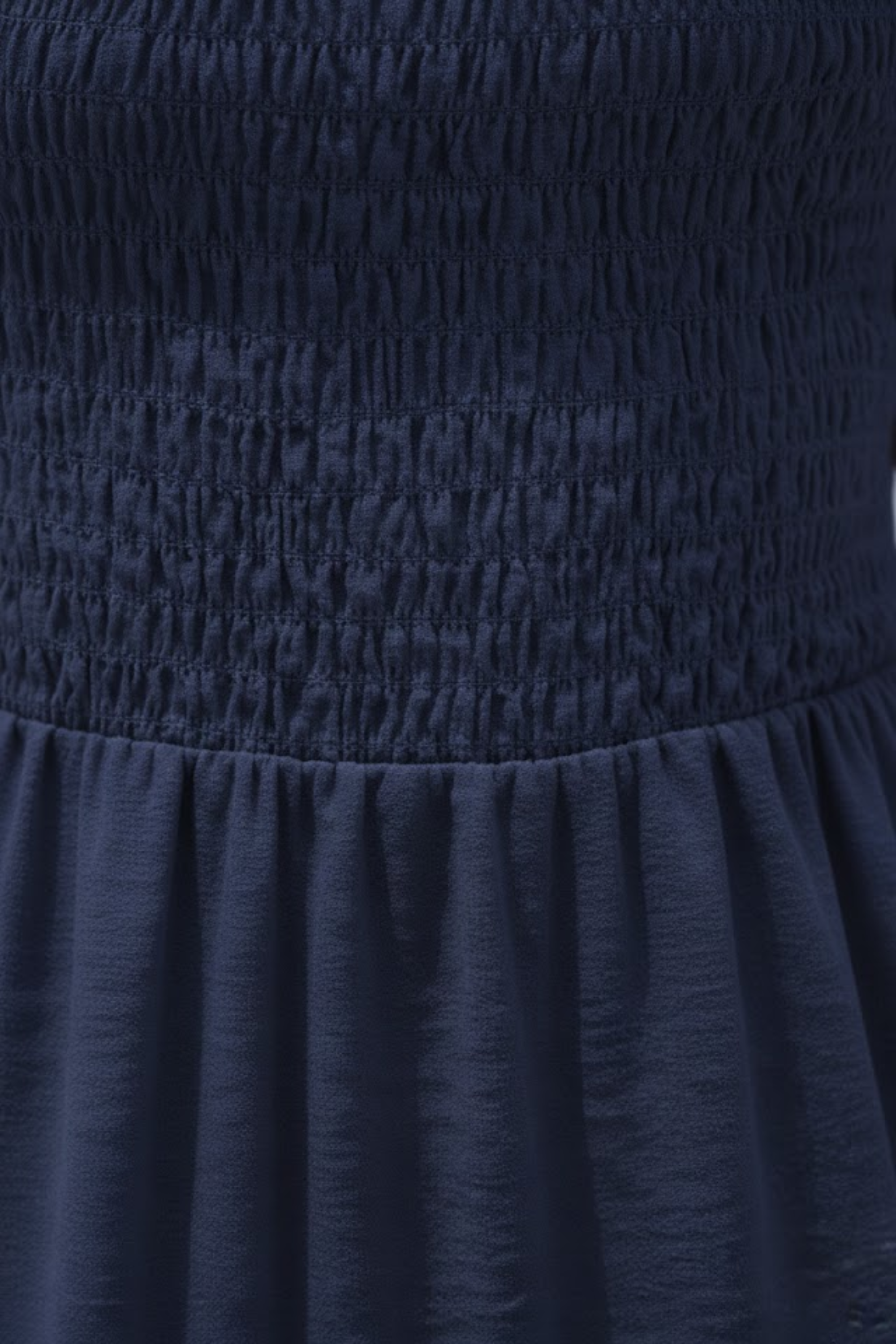 Evie | Midi Dress with Smocked Bodice