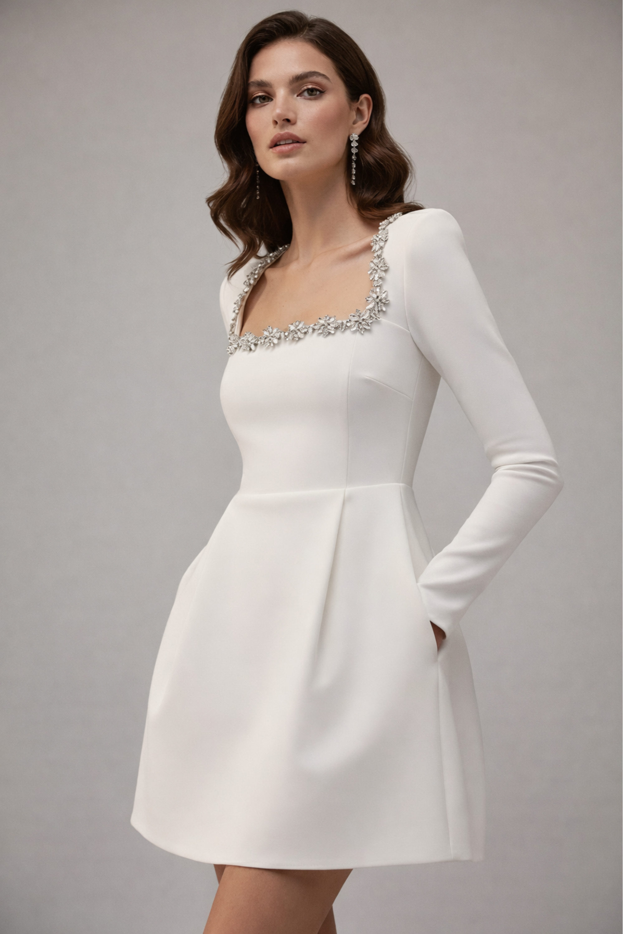 Odette | Velvet Mini Dress