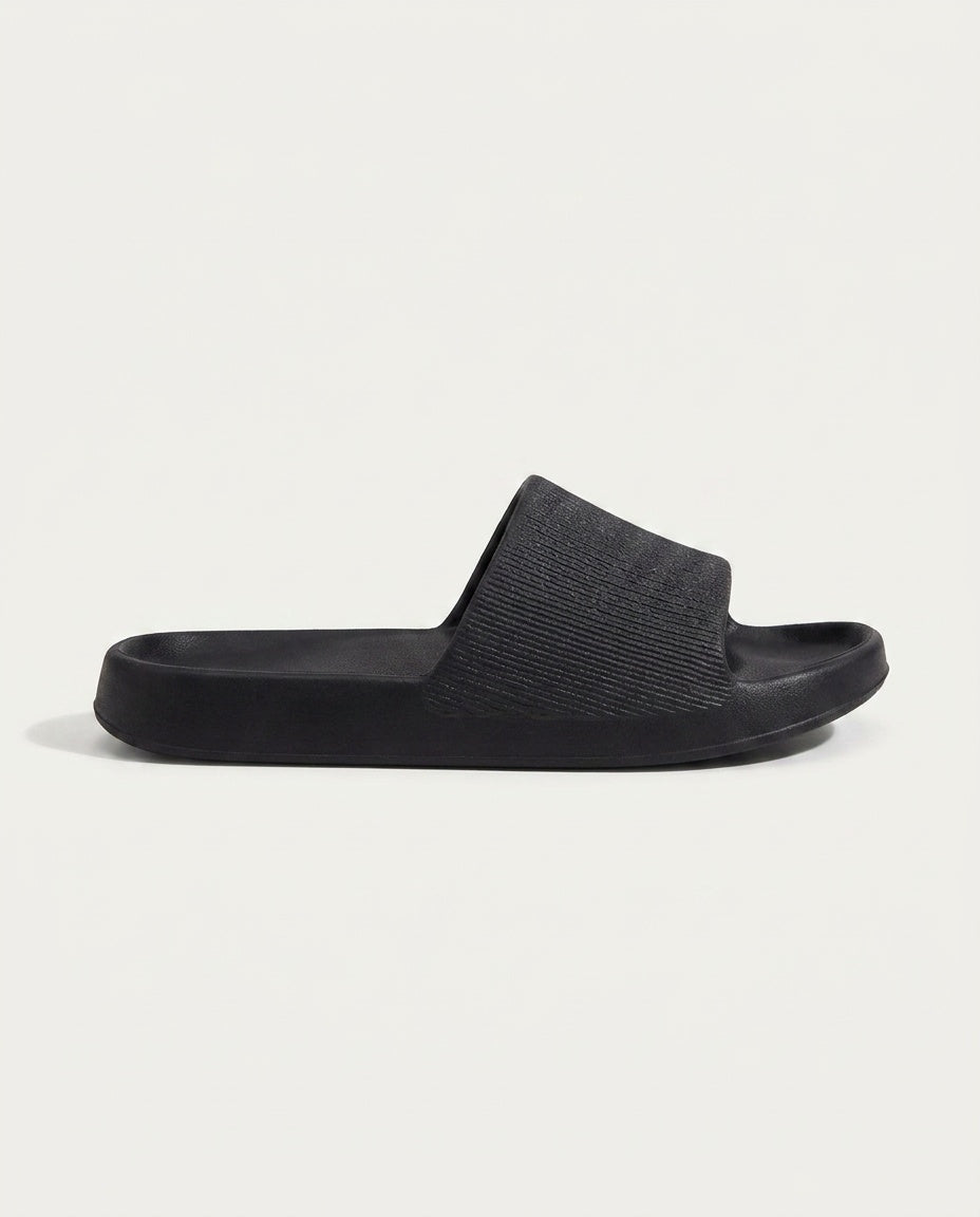 Aubrey | Cushioned Pillow Footbed Slide Sandals