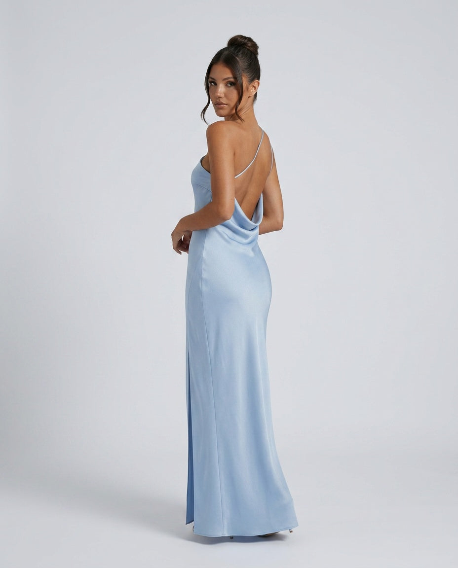 Lucia | Backless High Split Maxi Dress