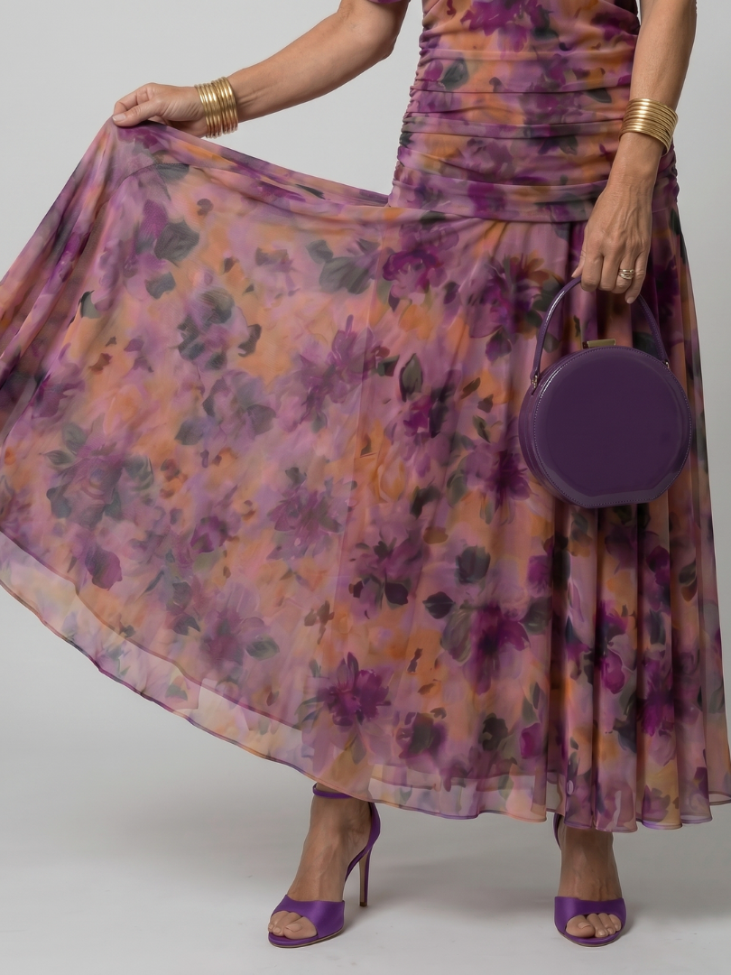 Liv | Off-Shoulder Flowy Midi Dress