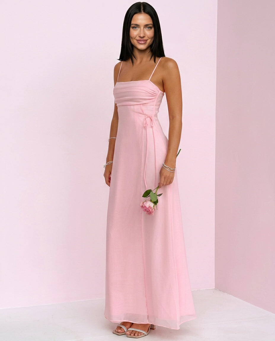 Flossie | Sleeveless Wedding Guest Maxi Dress