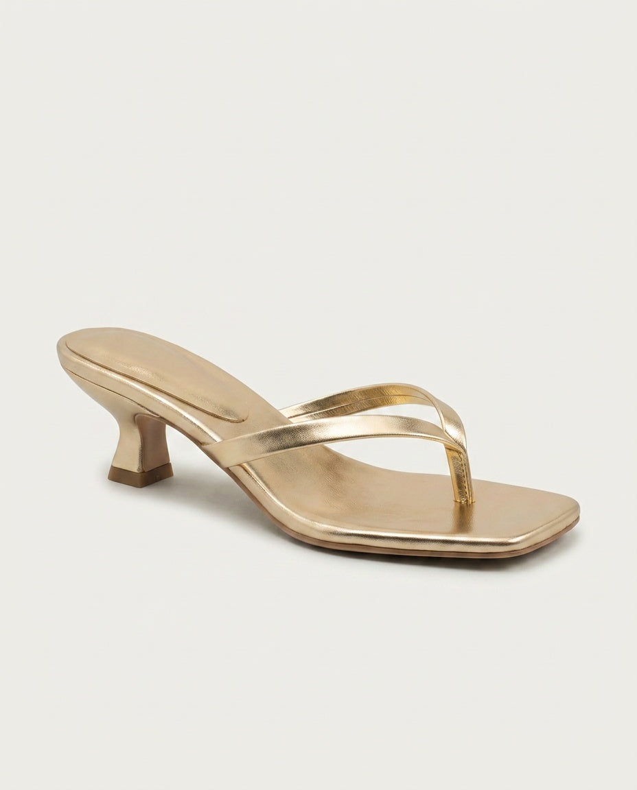 Colette | Strappy Kitten Heel Sandals