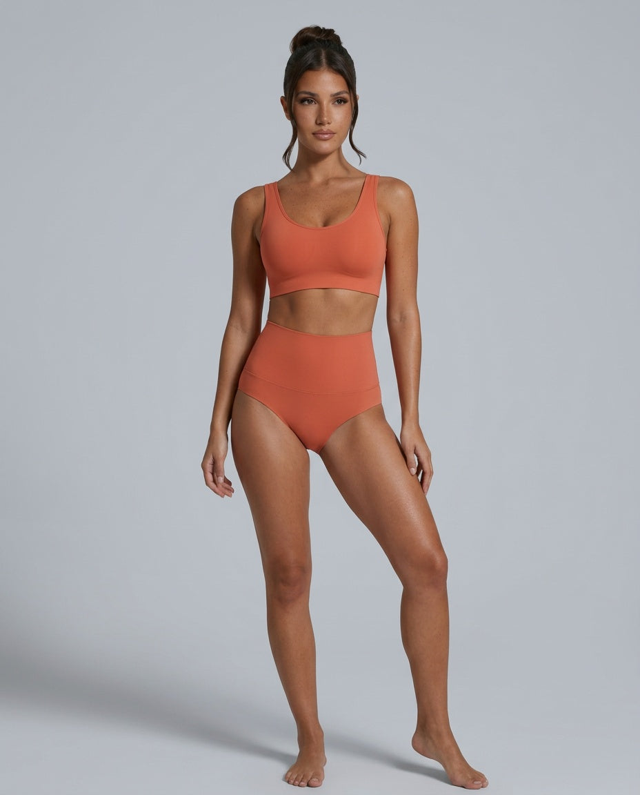 Margot | High-Waist Colourblock Seamless Shaping Thong