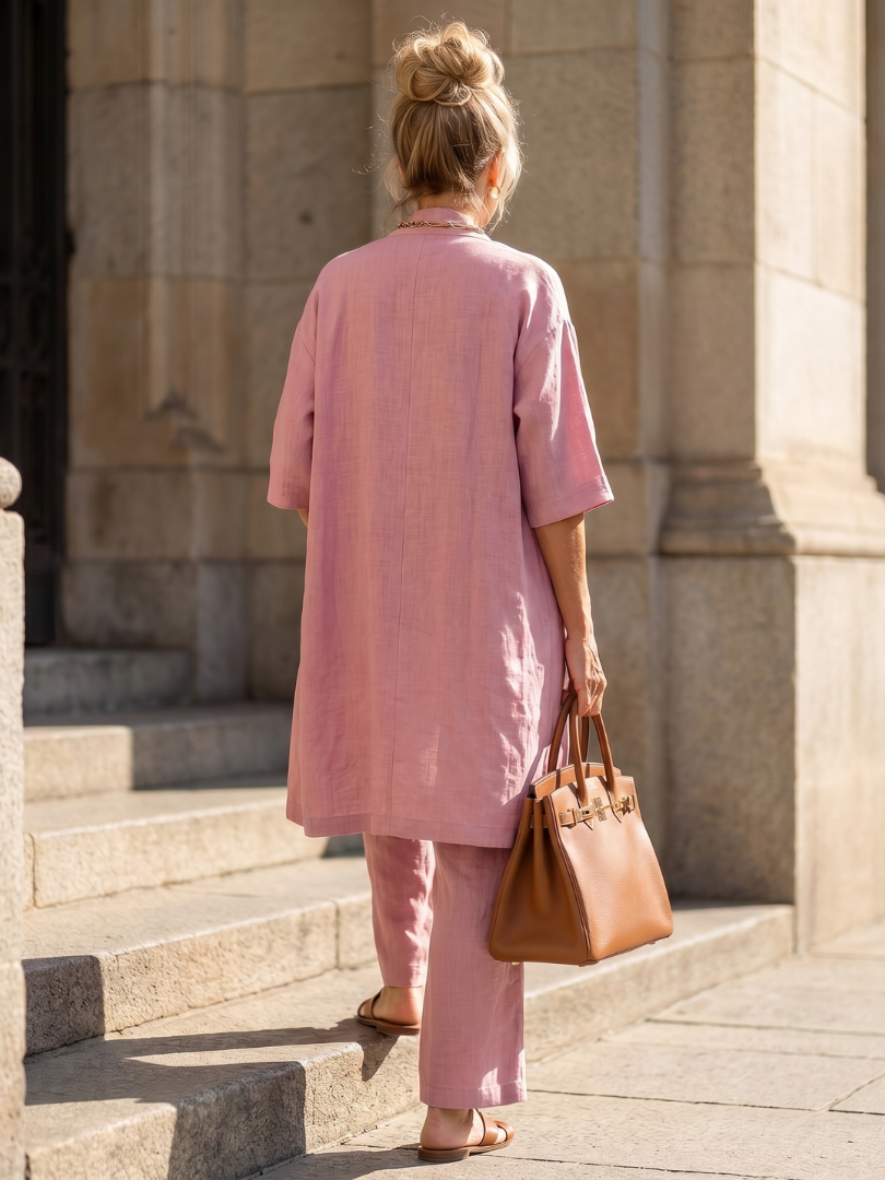Yael | Three-Piece Relaxed Top & Pant Co-ord Set