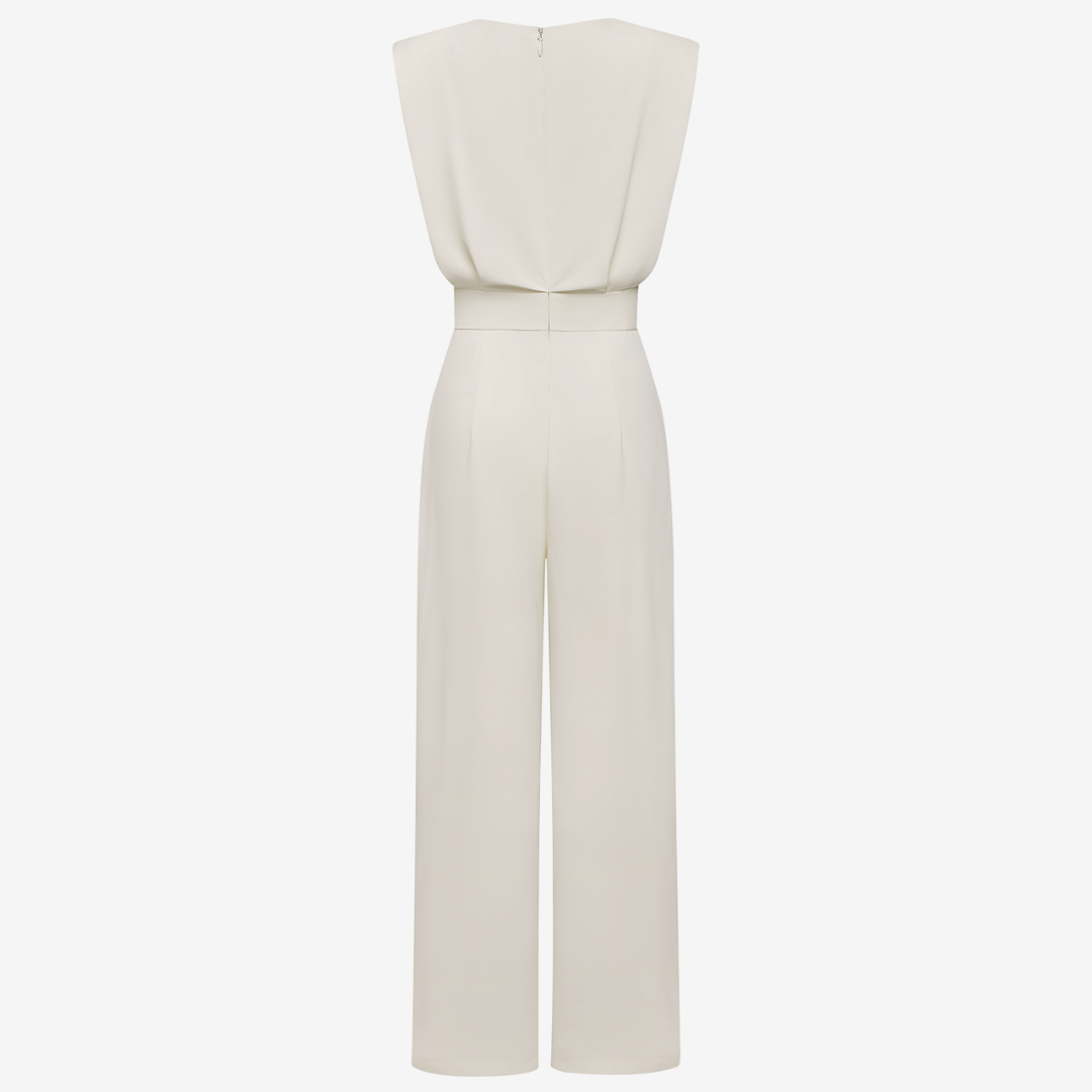 Elisa | Defined Waist Relaxed Jumpsuit