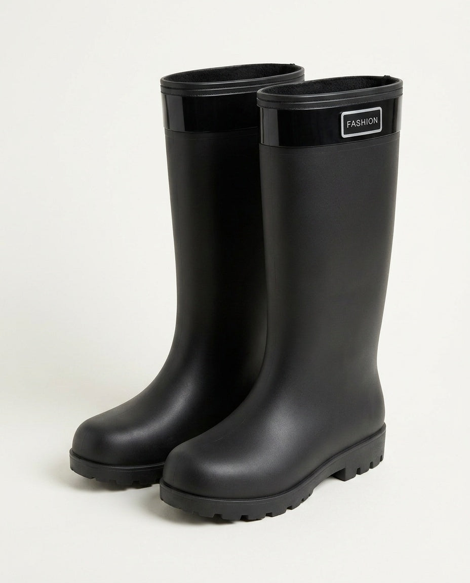 Bette | Fleece Lined Waterproof Wellington Boots