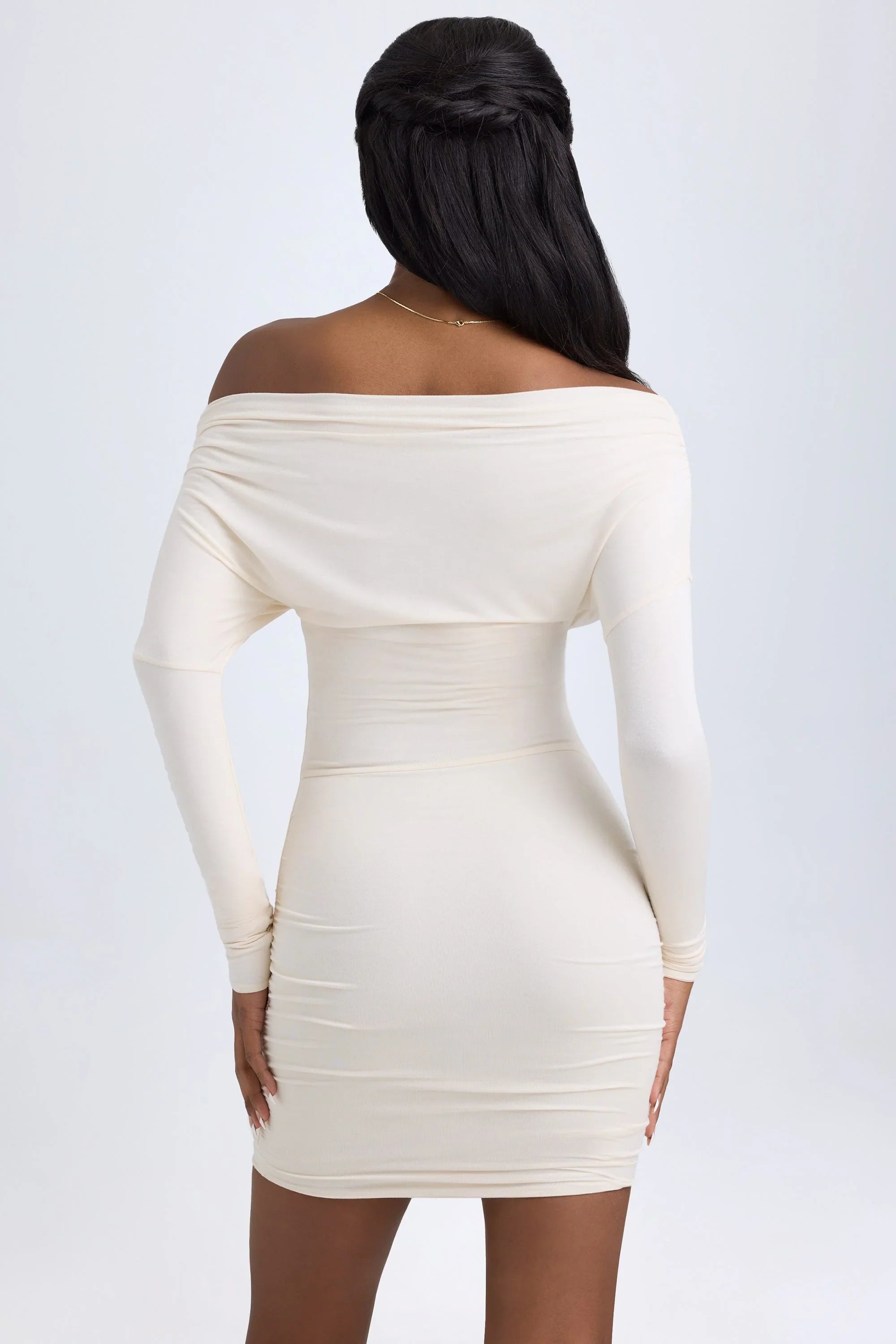 Imogen | Off-Shoulder Ruched Mini Dress