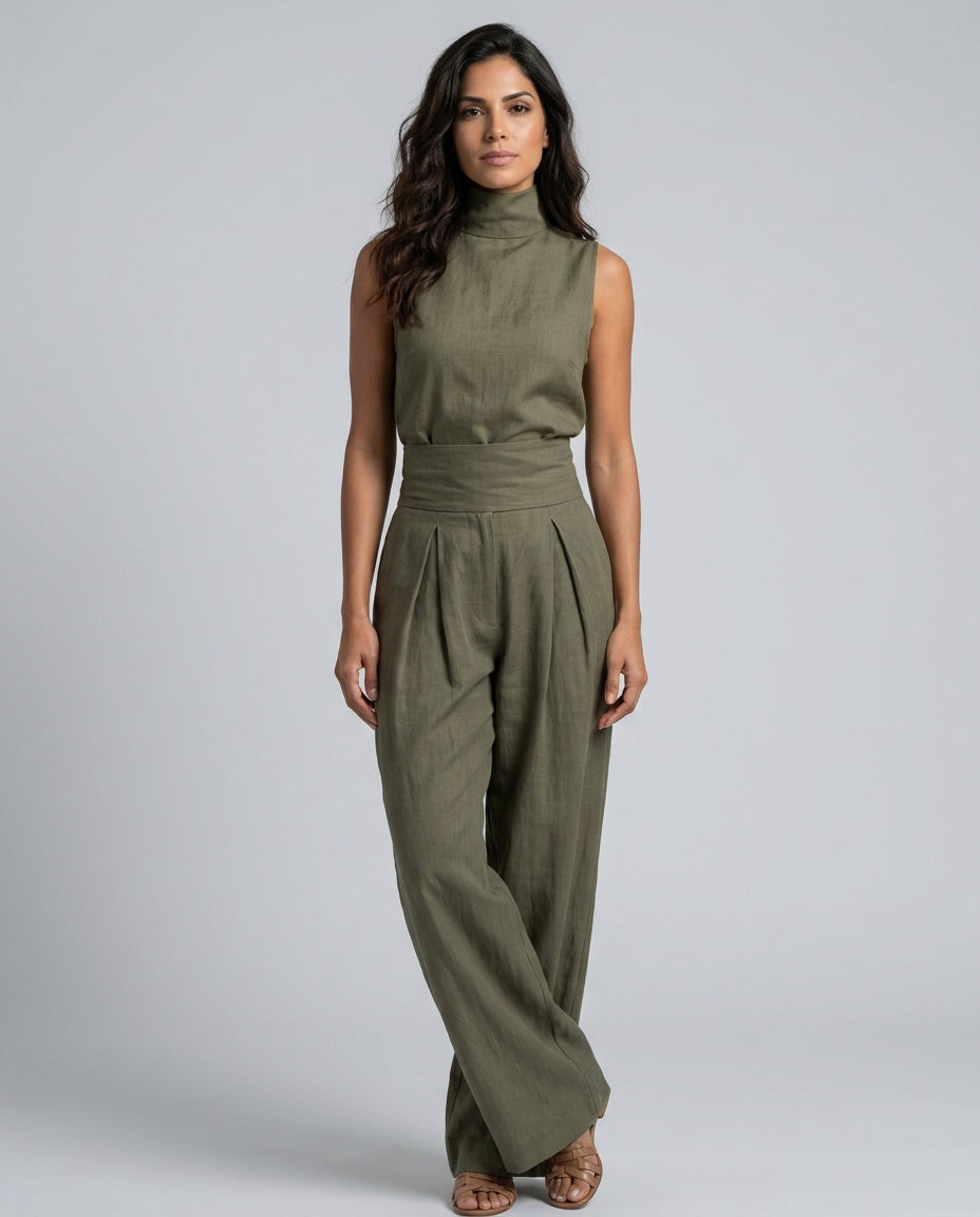 Clara | Wide Leg Tailored Co-ord Set