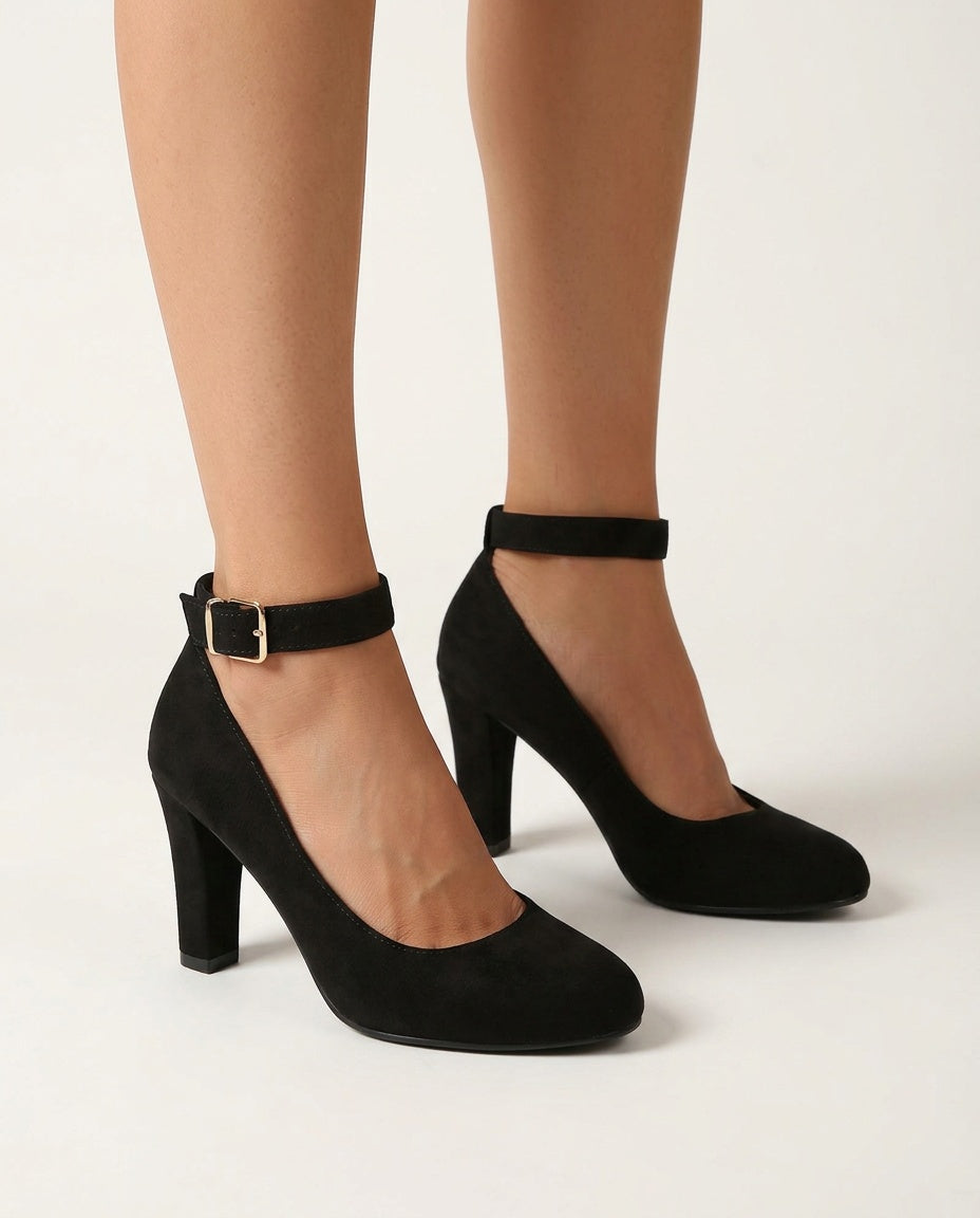 Thea | Ankle Strap Pointed Toe High Heel Sandals