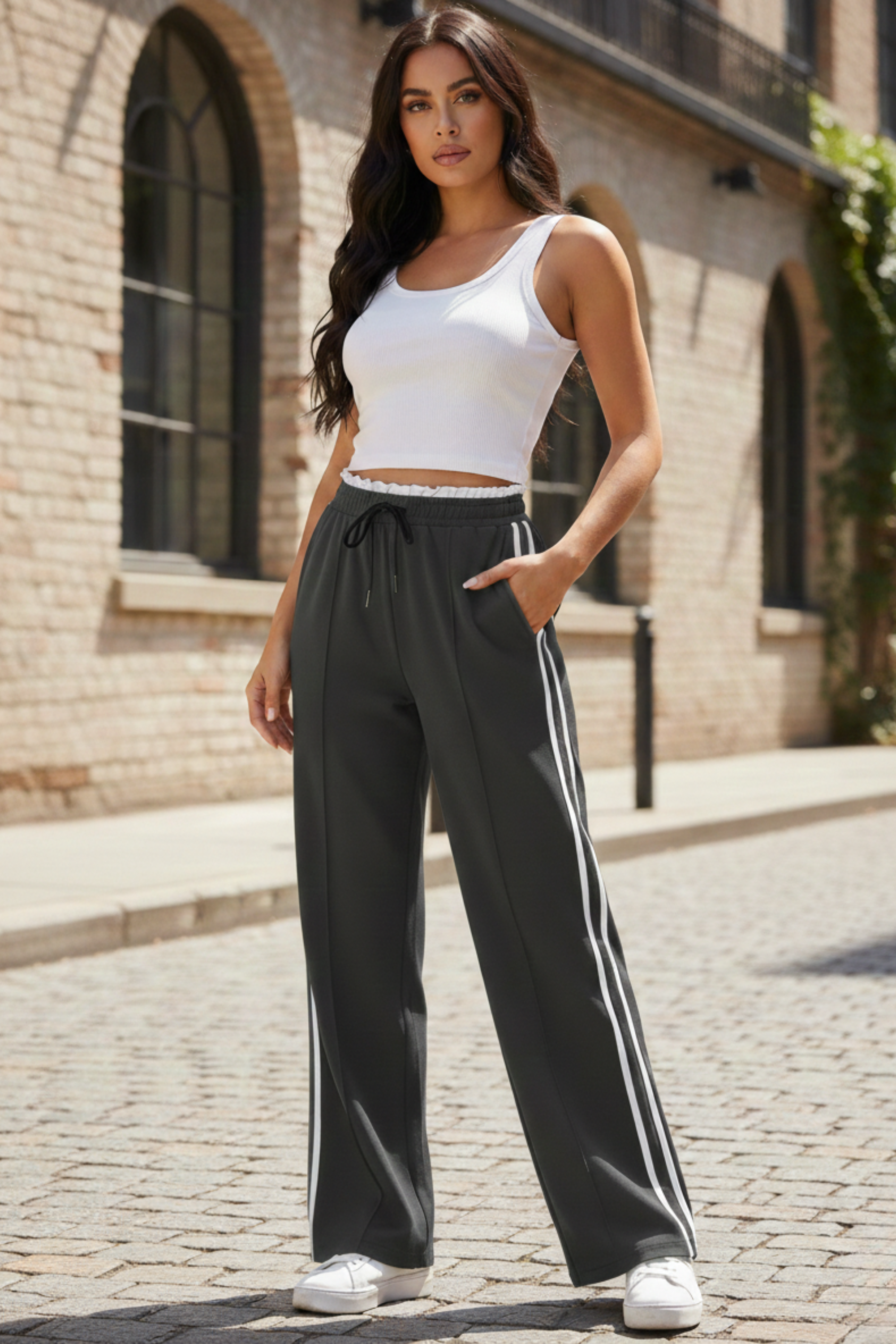 Arielle | Wide Leg Trousers