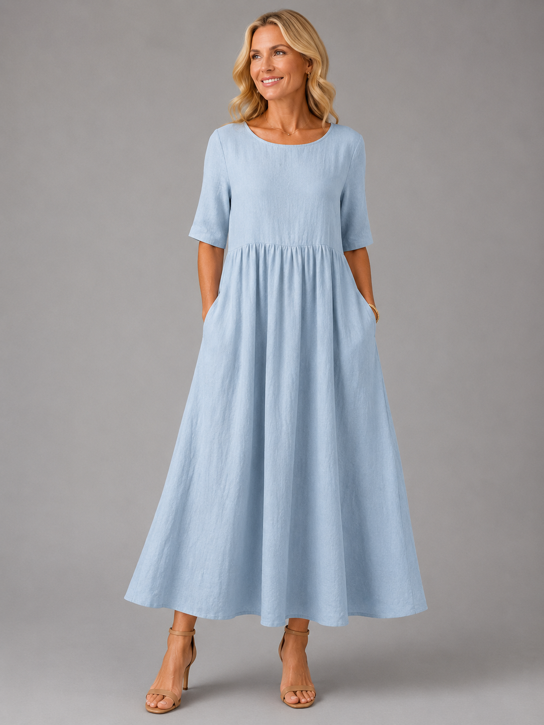 Una | Flowy Flattering Midi Dress