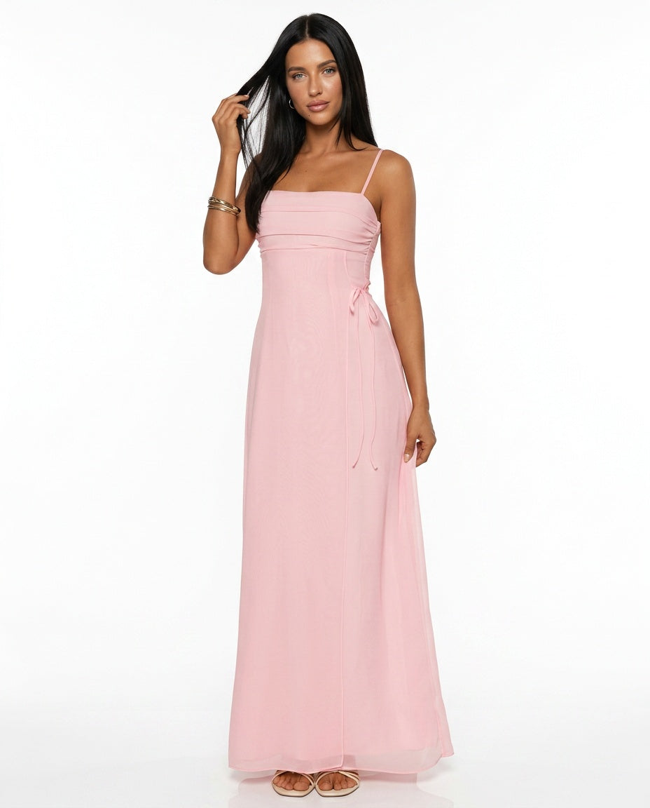 Flossie | Sleeveless Wedding Guest Maxi Dress