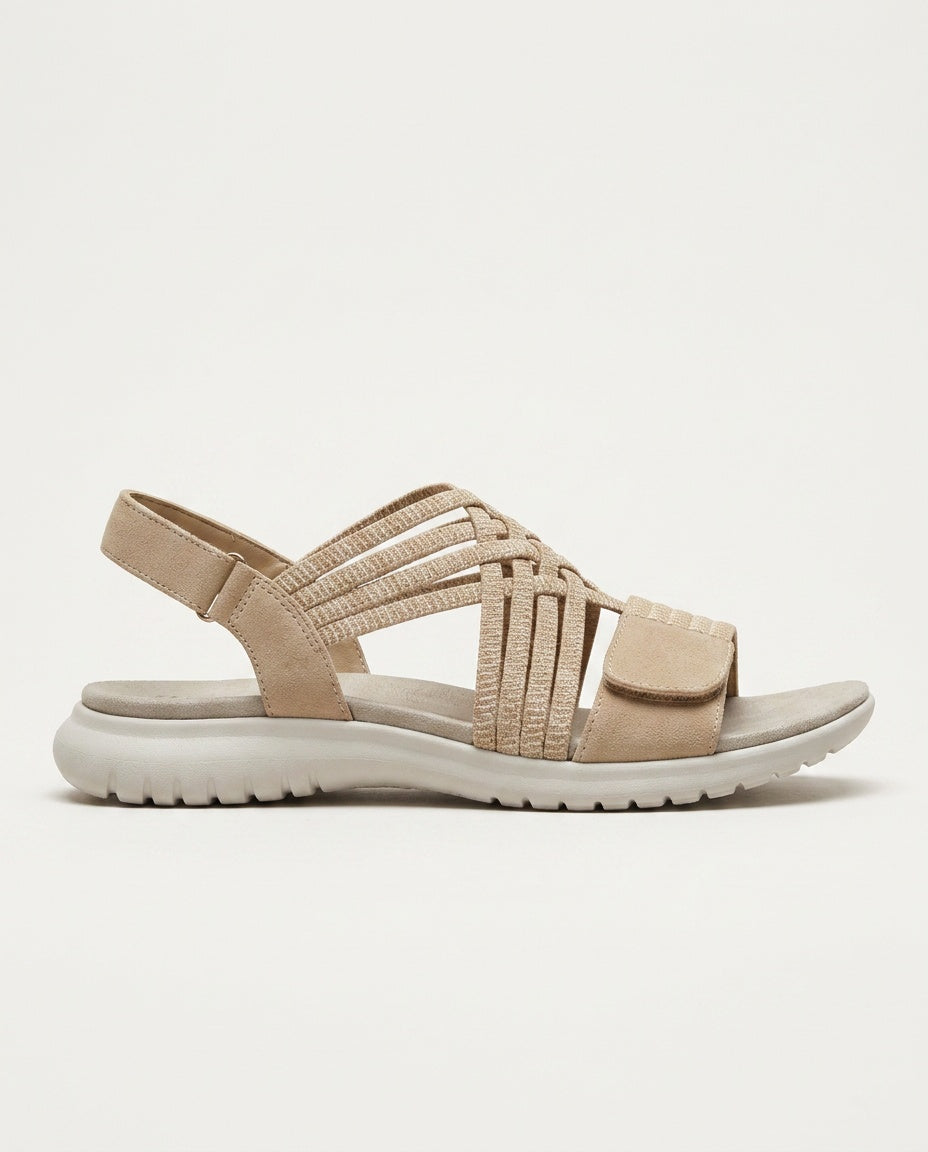 Valentina | Multi-Strap Flat Sandals
