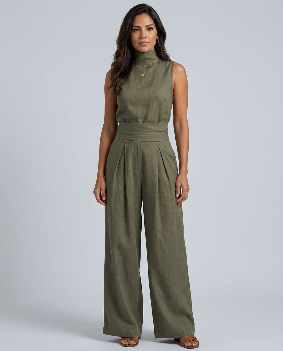 Clara | Wide Leg Tailored Co-ord Set
