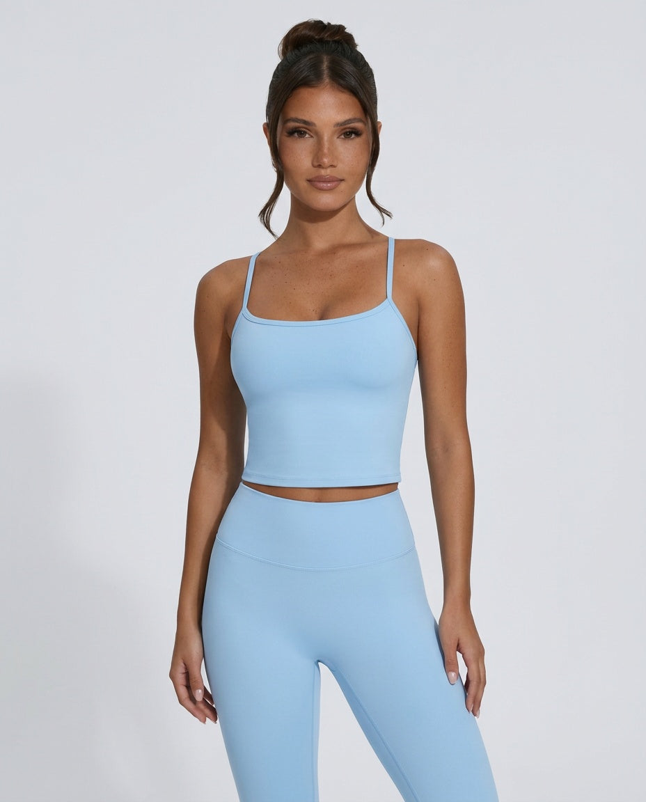 Sloane | Short Sleeve Sculpting Active Crop Top