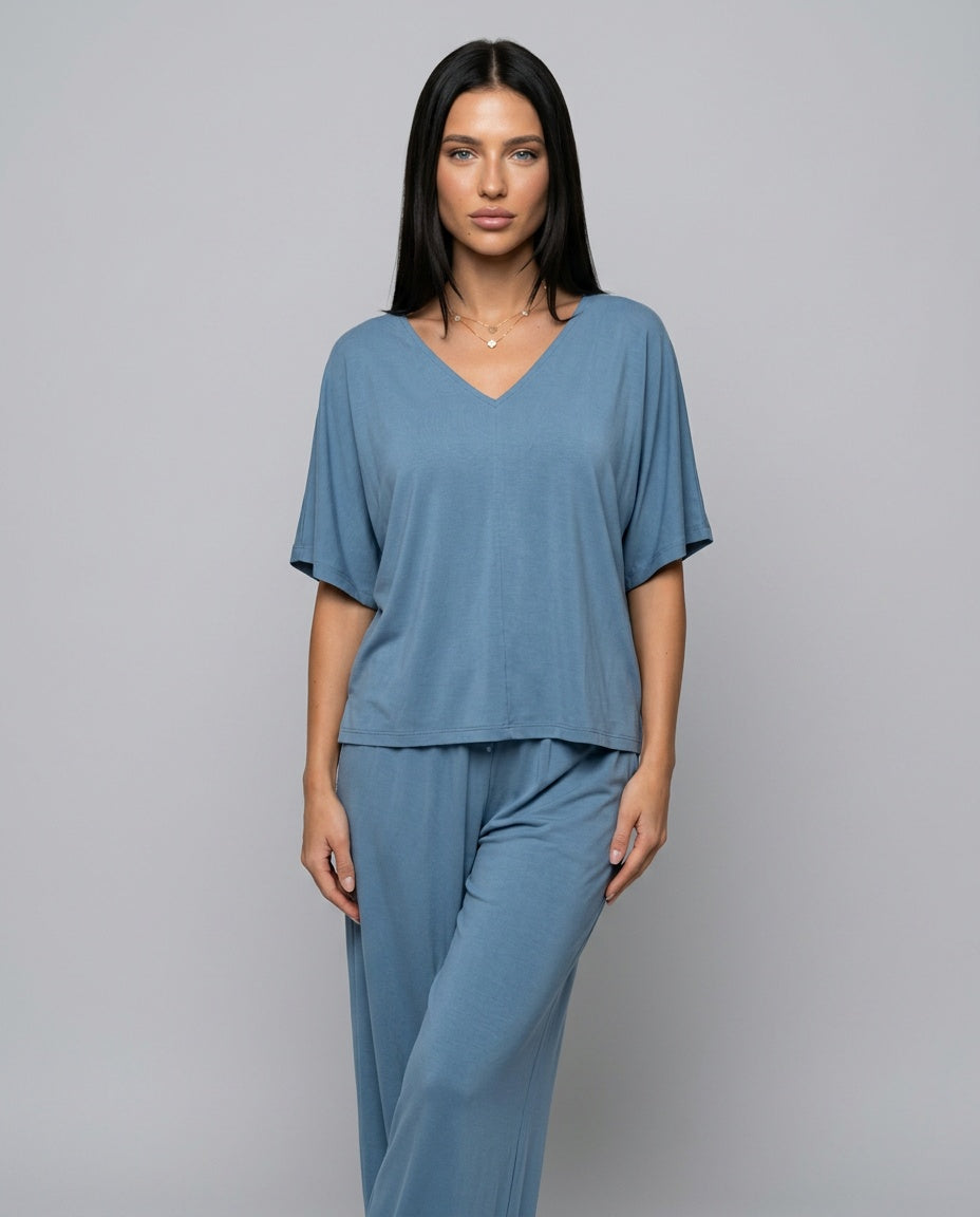 Sabine | Wide-Leg Relaxed Lounge Set