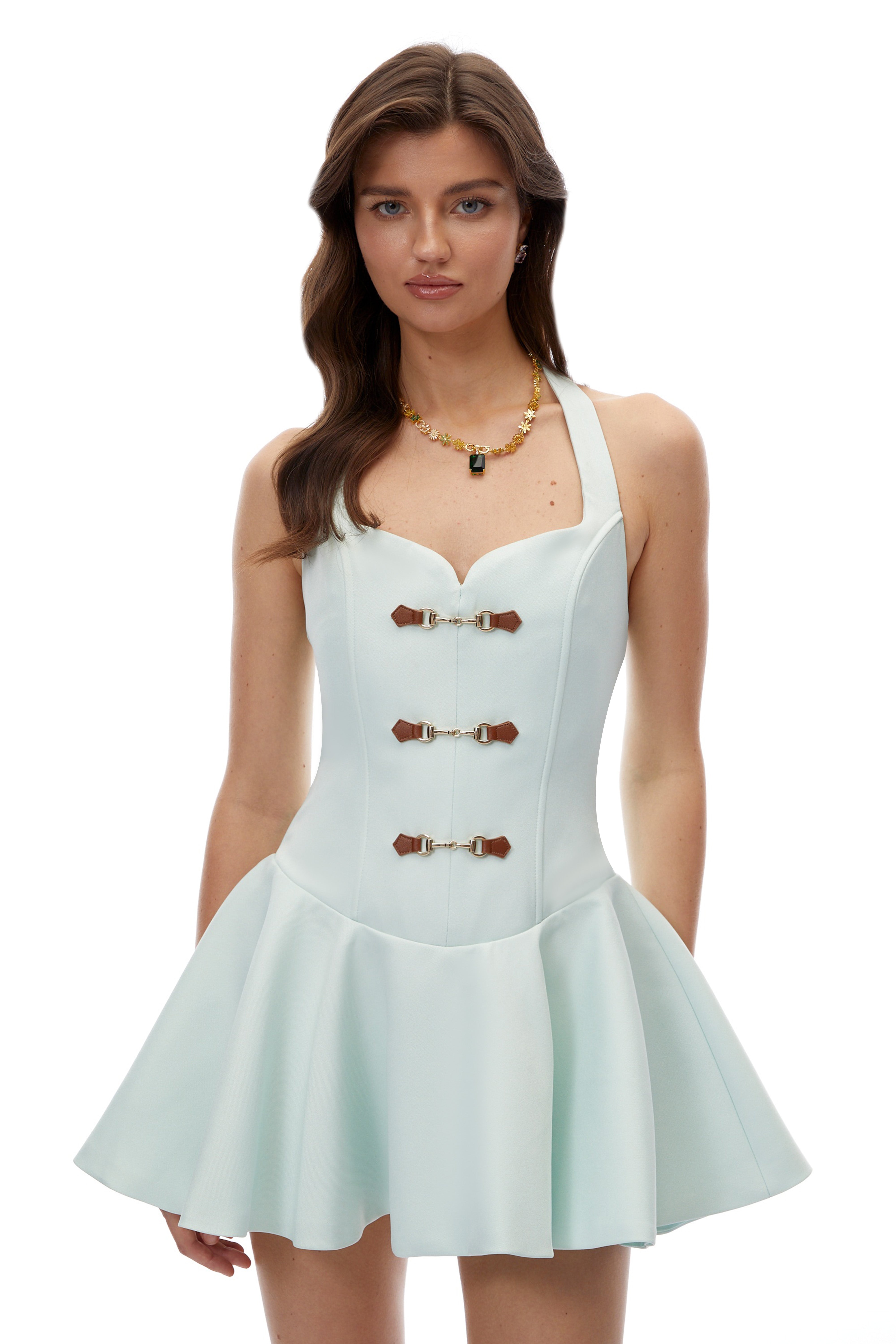 Orla | Sweetheart Ruffled Mini Dress