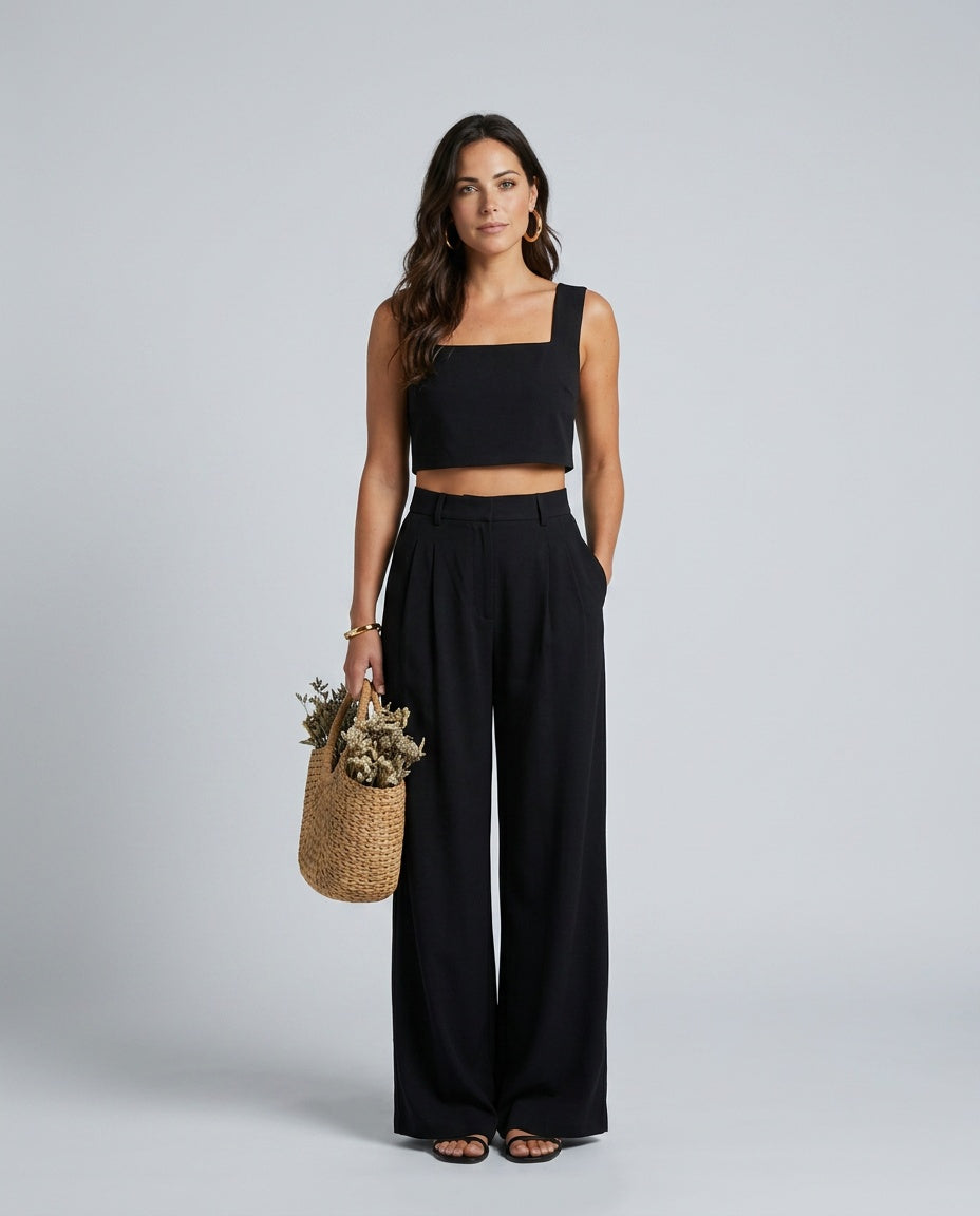 Mira | Palazzo Trouser Co-ord Set