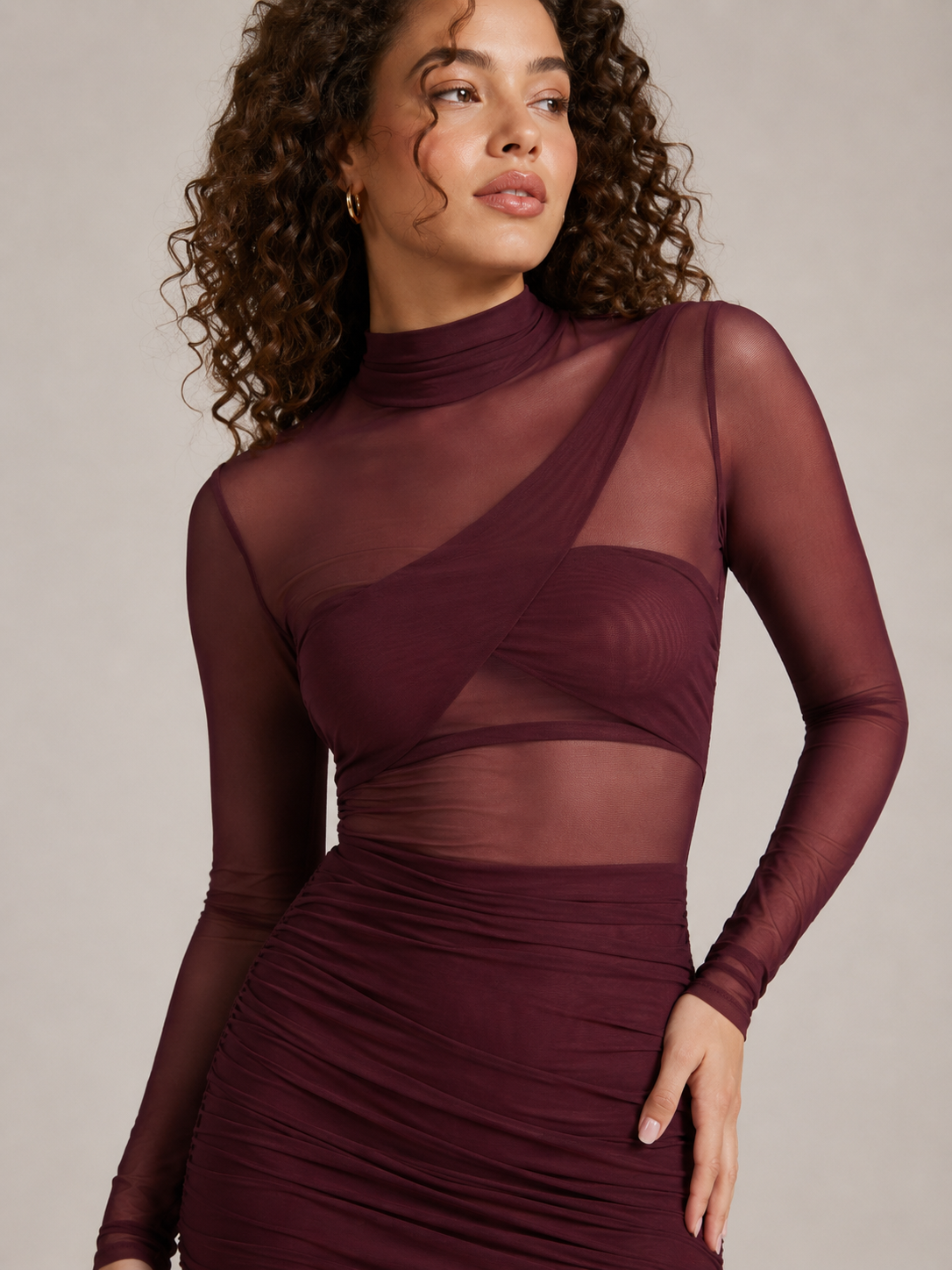 Blair | Long Sleeve Bodycon Maxi Dress