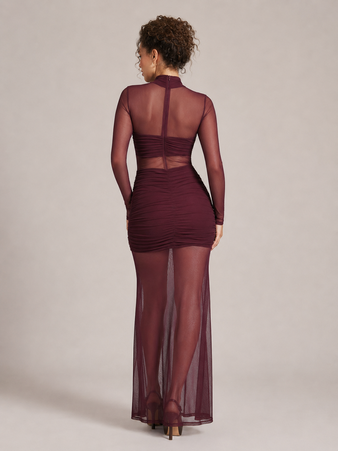 Blair | Long Sleeve Bodycon Maxi Dress