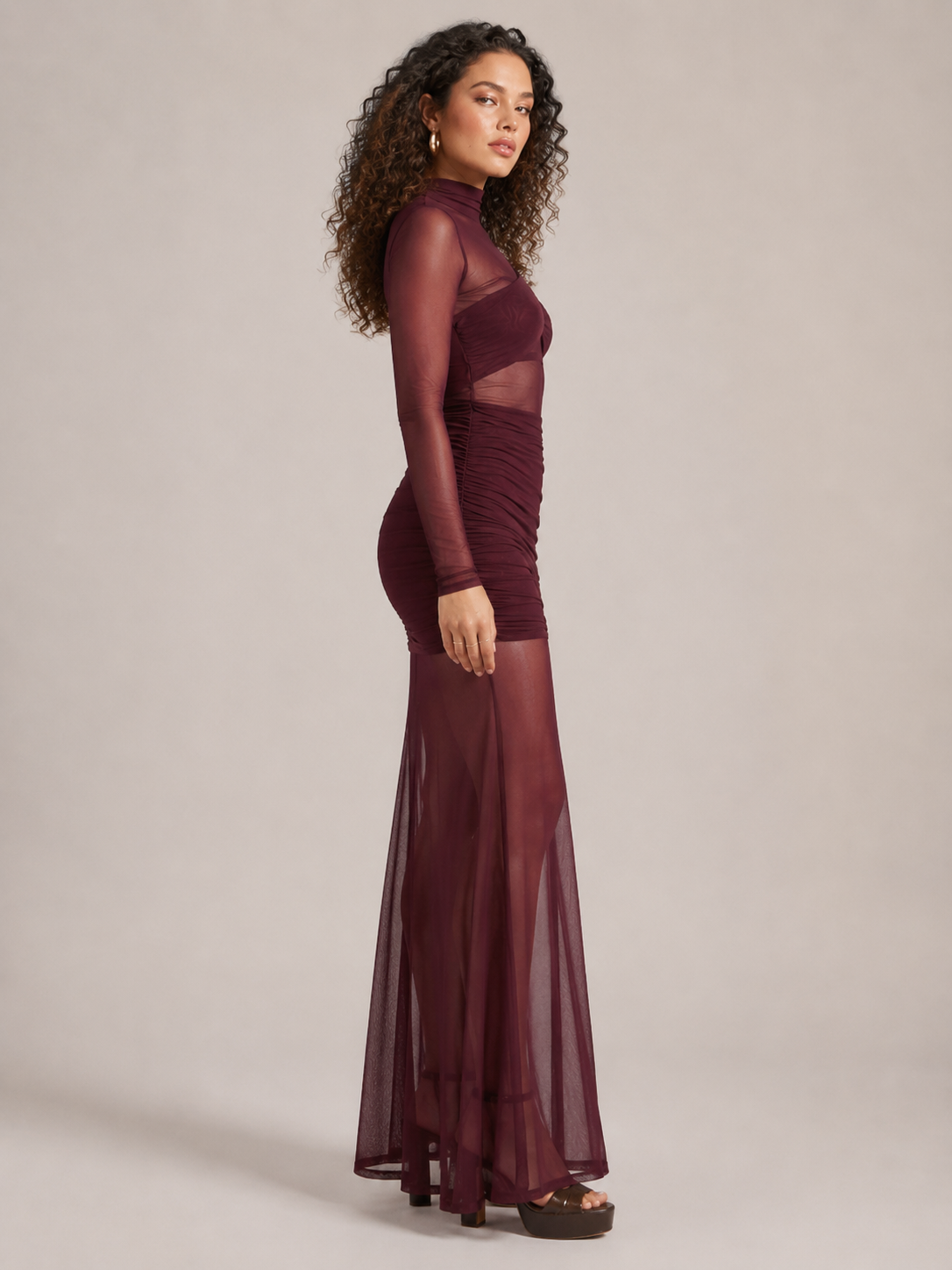 Blair | Long Sleeve Bodycon Maxi Dress