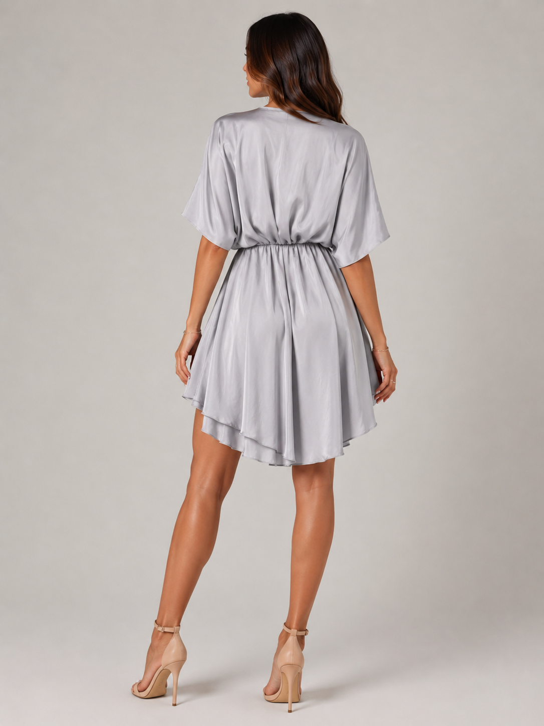 Skylar | V-Neck Wrap Midi Dress