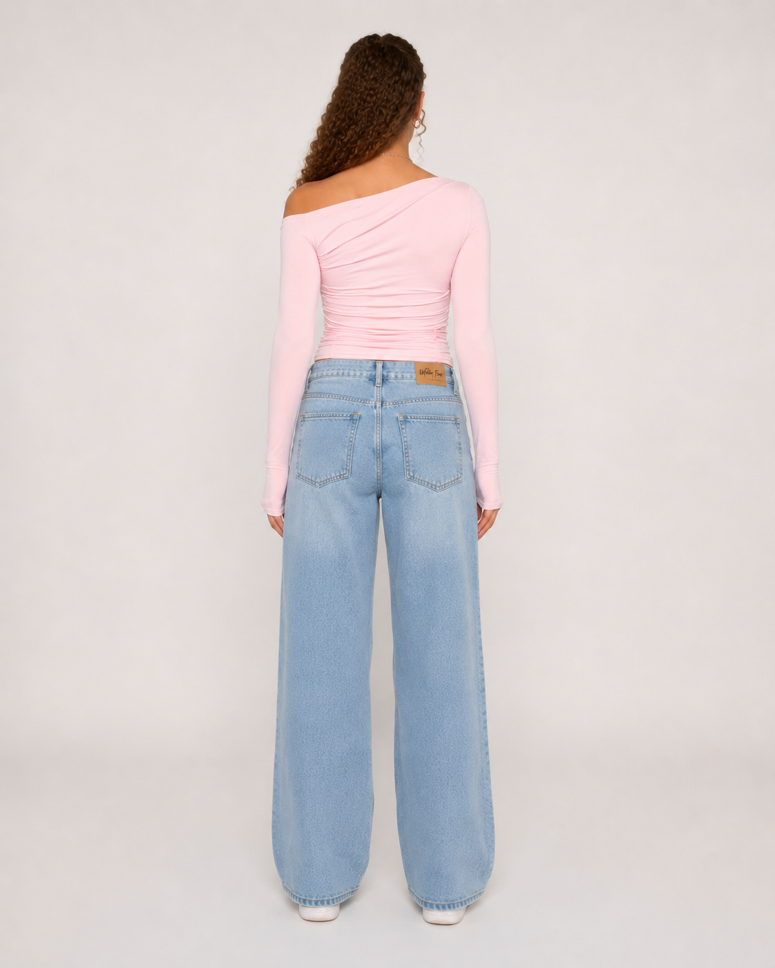 Violet | Asymmetric One Shoulder Ruched Crop Top
