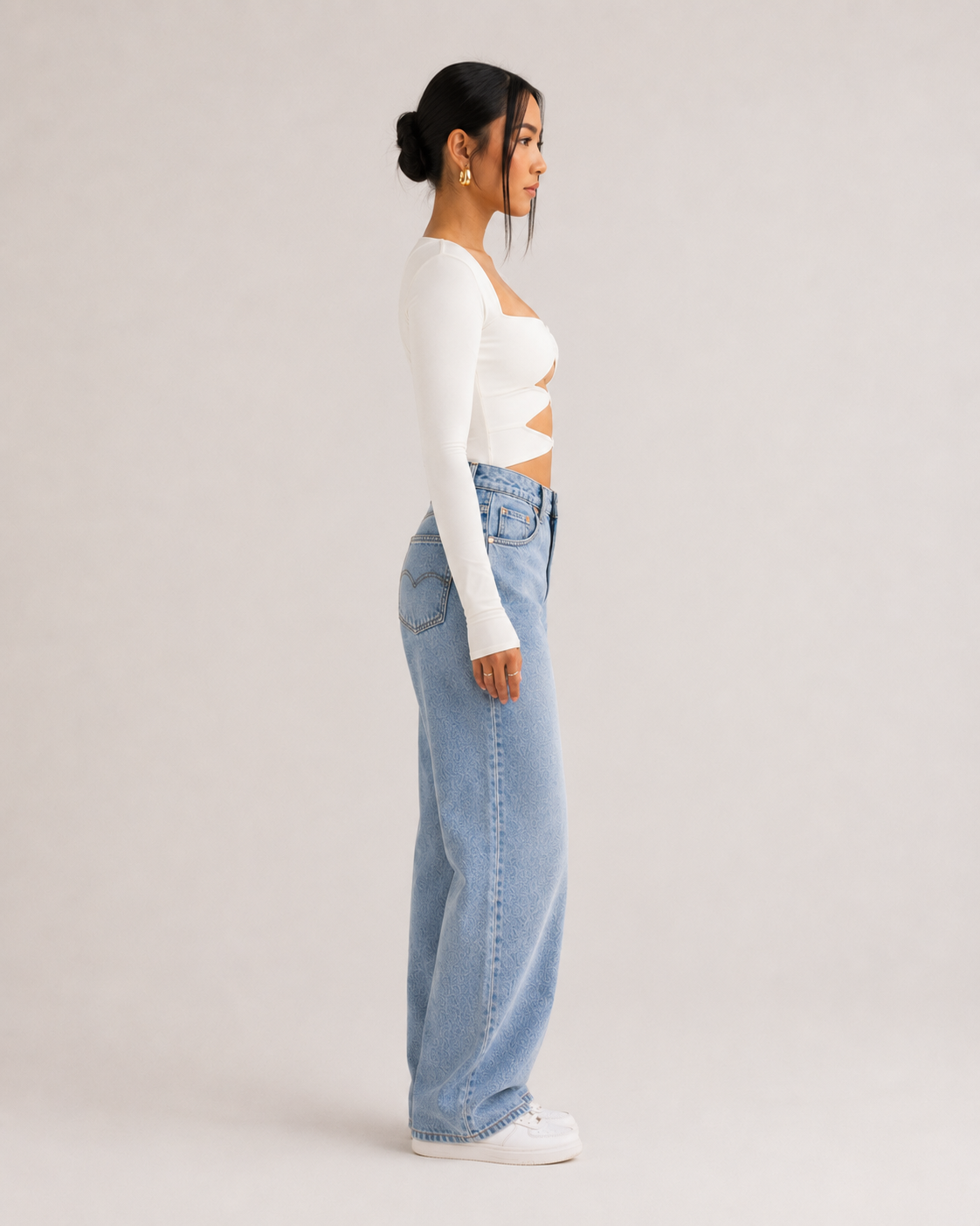 Zola | Cropped Cut-out Top