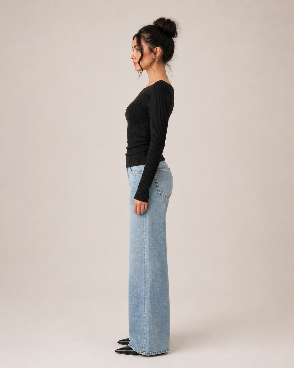 Solange | Off-Shoulder Pleated Top