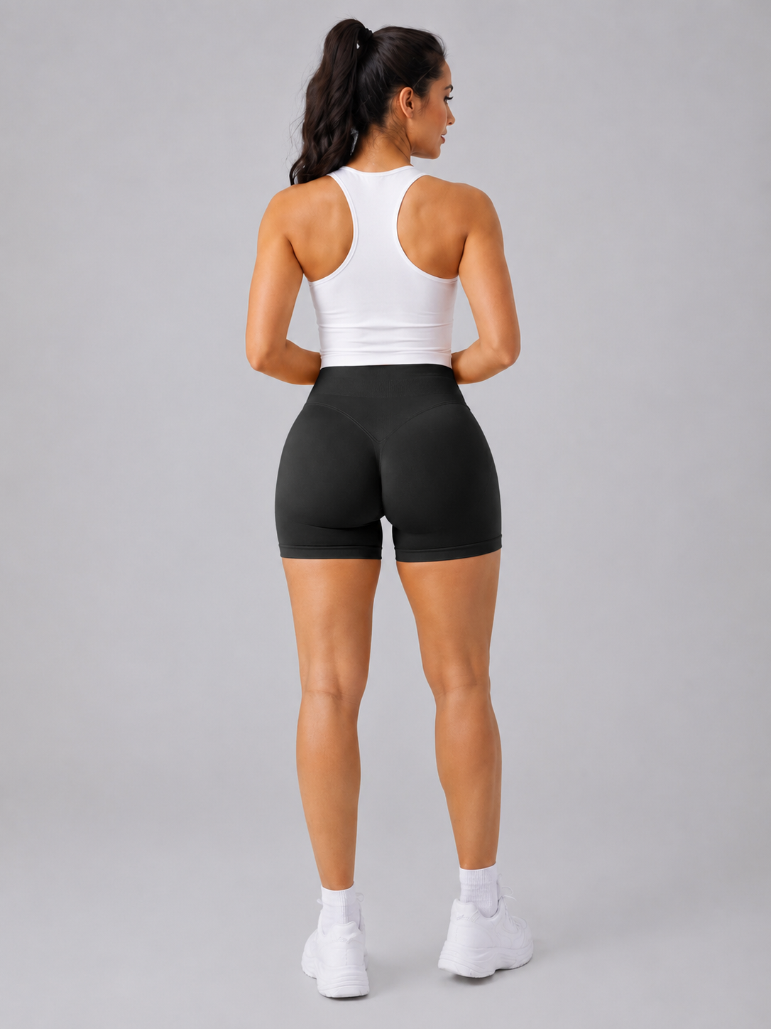 Ava | High-Waisted Non-Roll Active Shorts