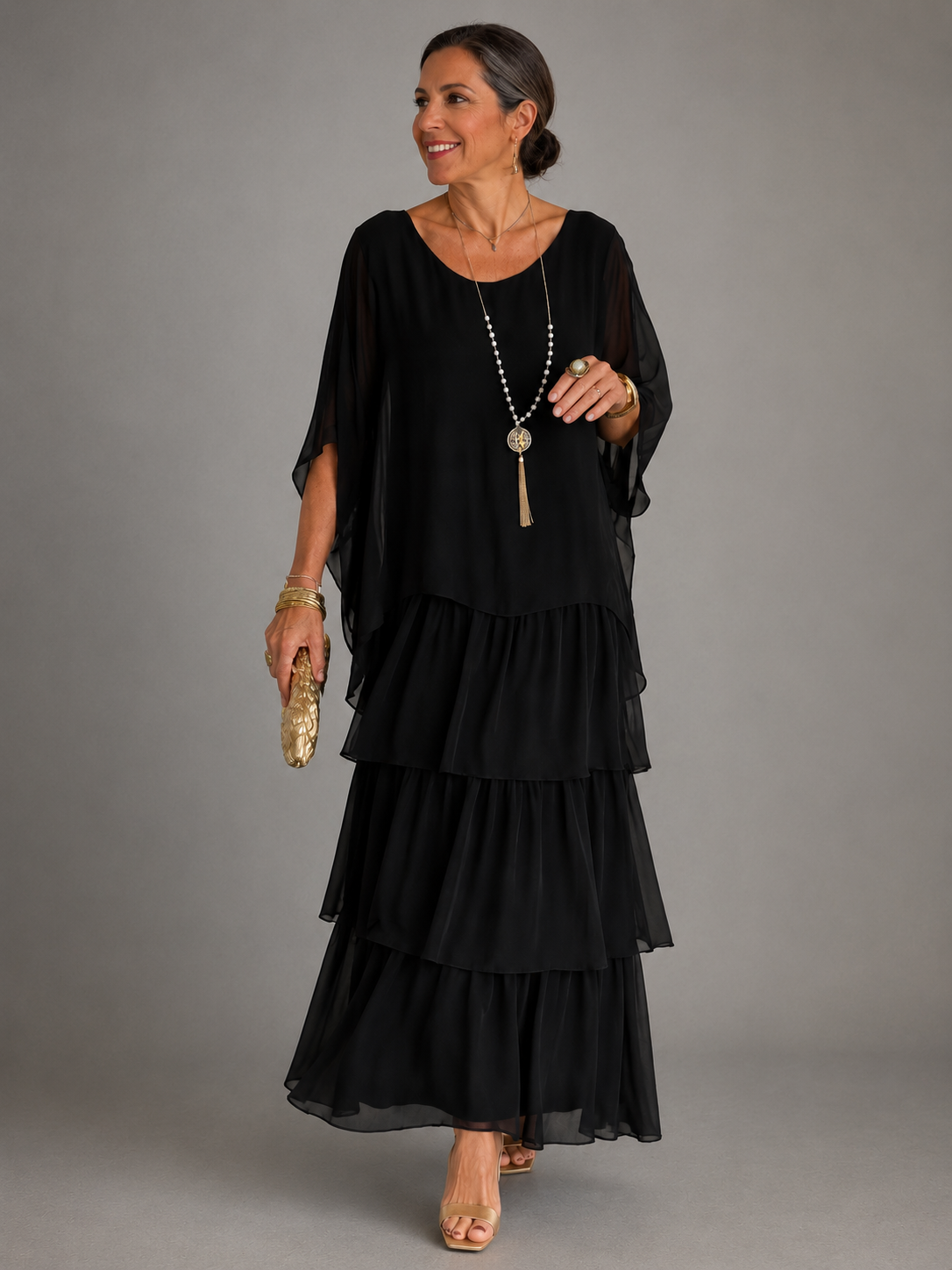 Sawyer | Flowing Relaxed Maxi Dress