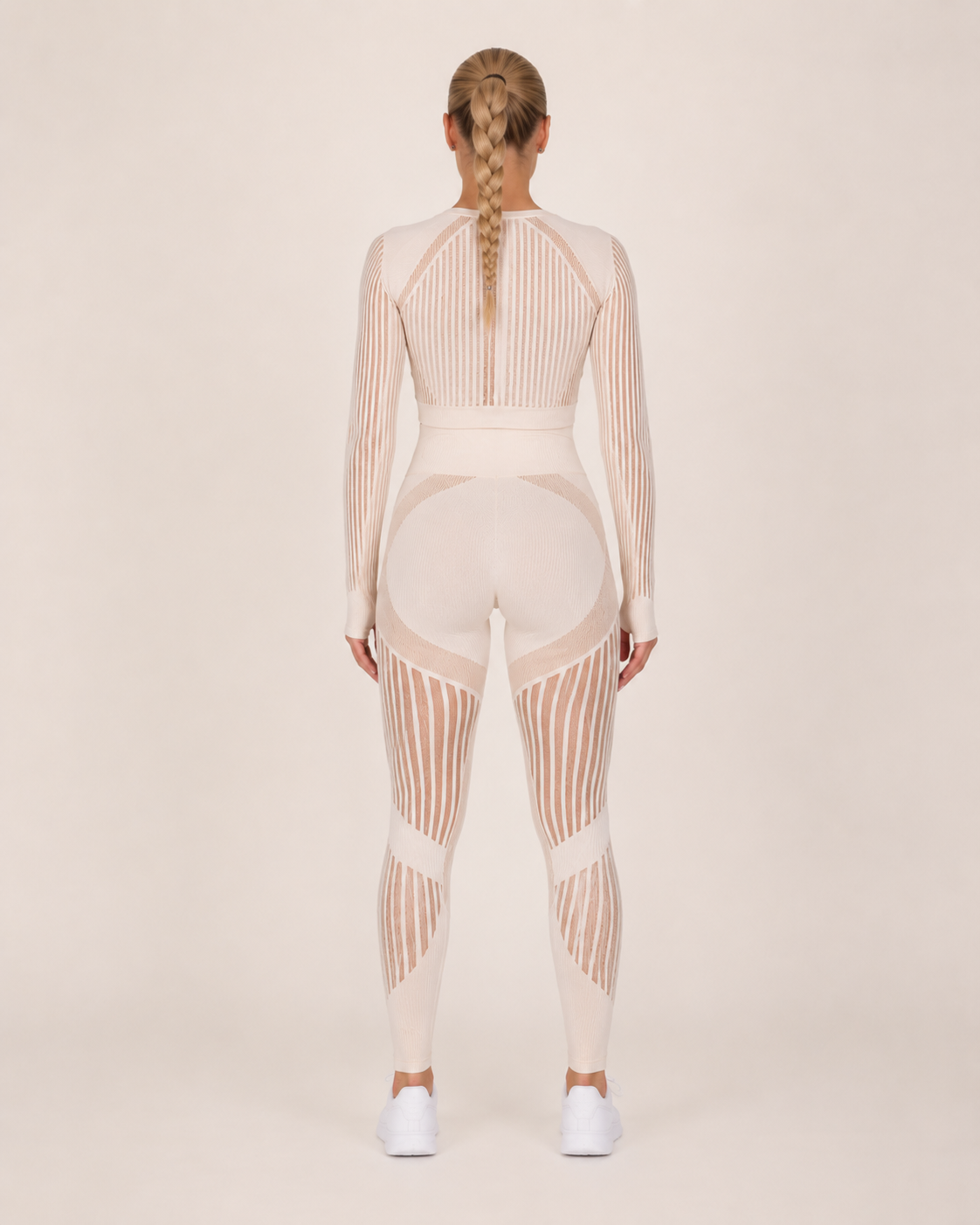 Bianca | Seamless Mesh-Panel Legging Co-ord Set