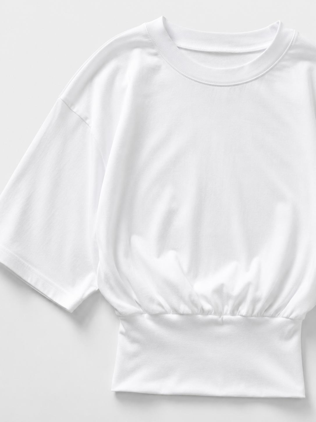 Micaela | Short Batwing Sleeve T-Shirt