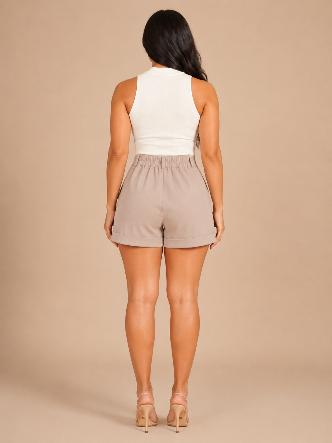 Opal | High Waist Wide-Leg Shorts