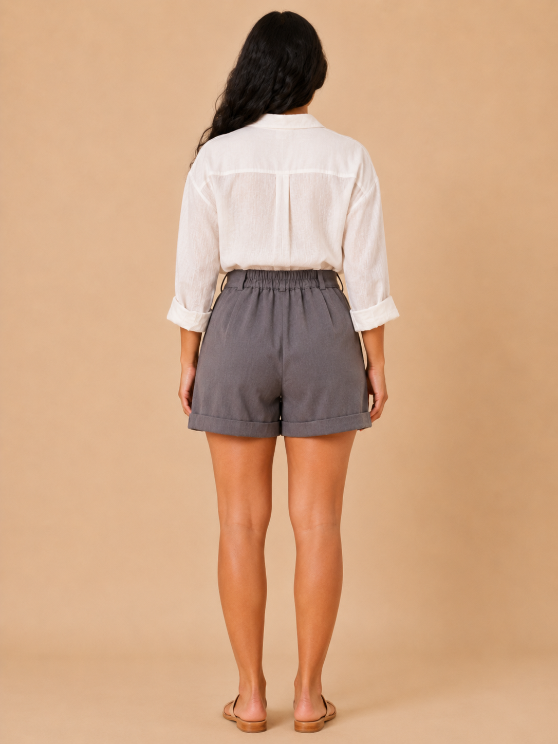 Opal | High Waist Wide-Leg Shorts