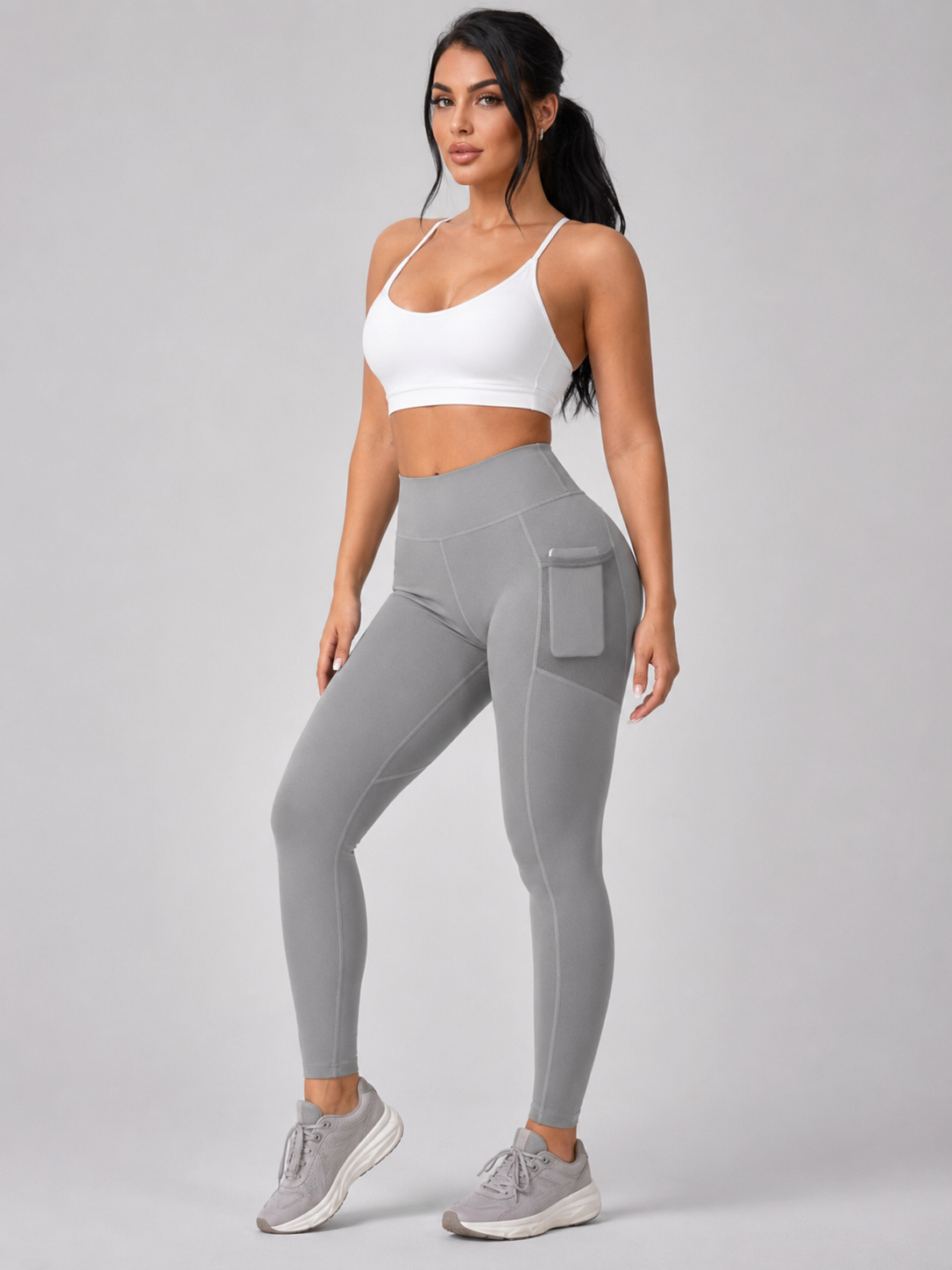 Liv | High-Waisted Contour Seam Sports Leggings