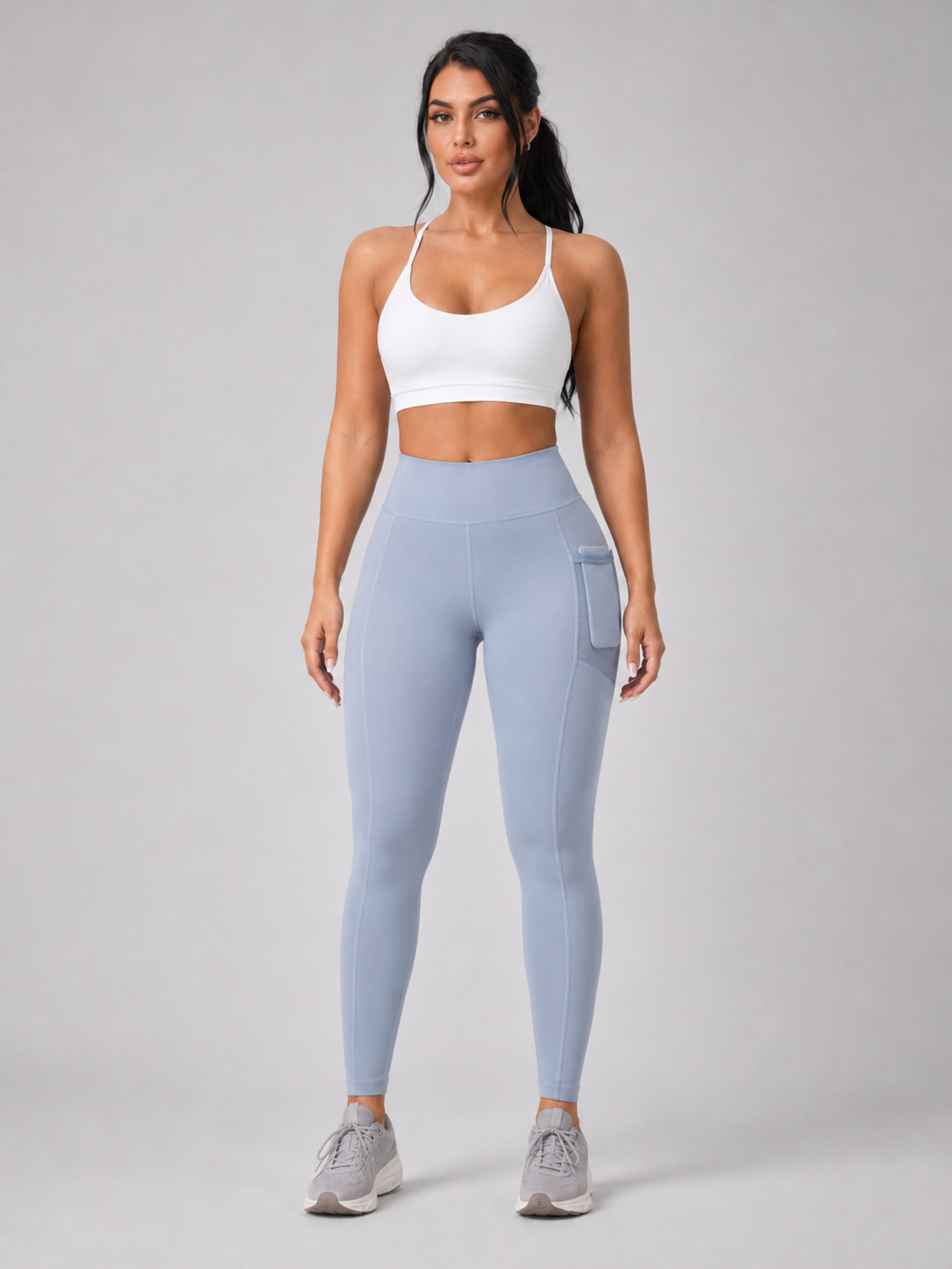 Liv | High-Waisted Contour Seam Sports Leggings