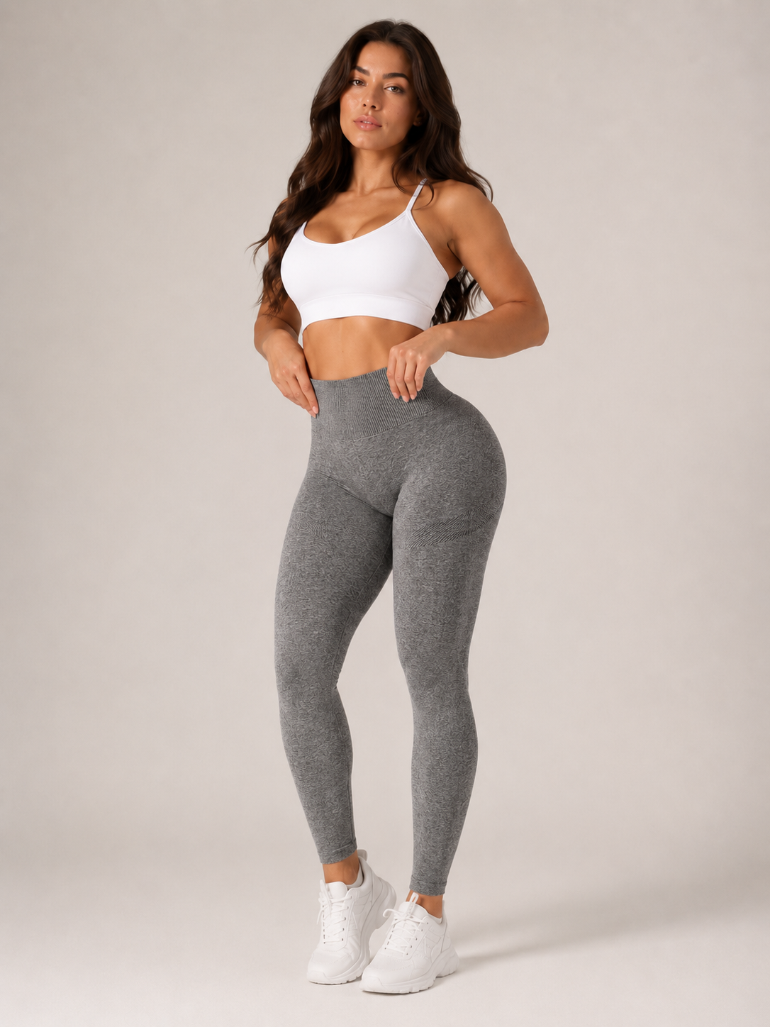 Fleur | High-Waisted Full-Length Sports Leggings