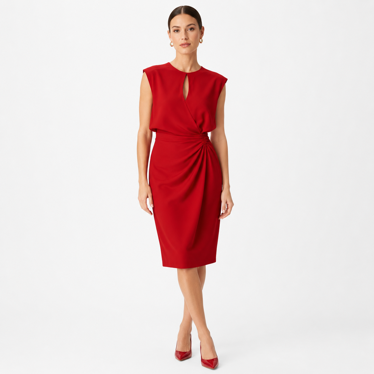 Vivienne | Flowing Relaxed Midi Dress