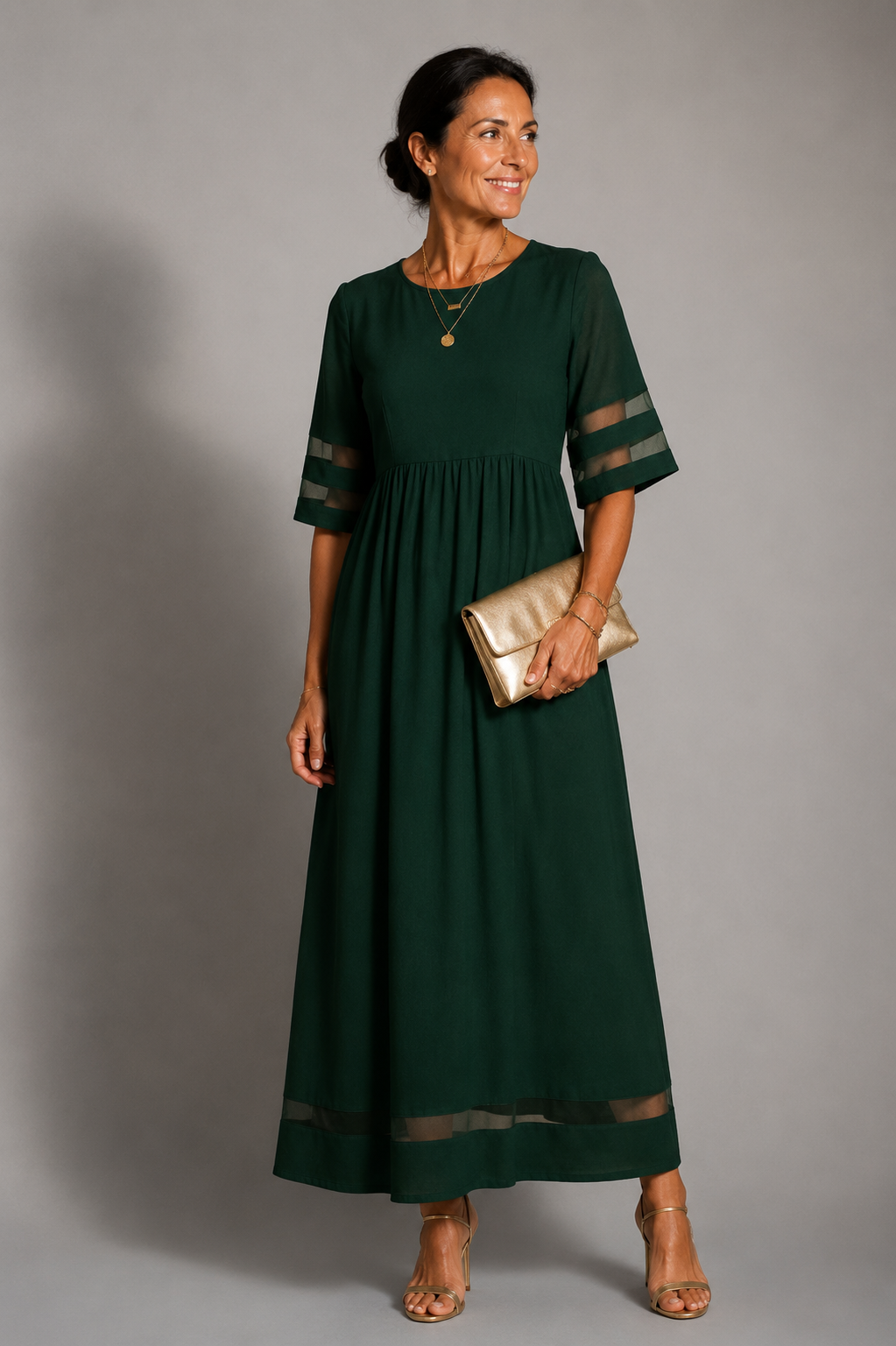 Orla | Flattering Tummy-Smoothing Midi Dress