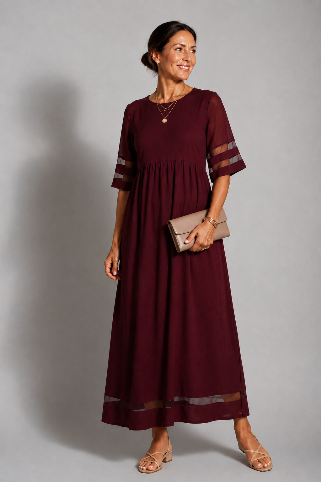 Orla | Flattering Tummy-Smoothing Midi Dress