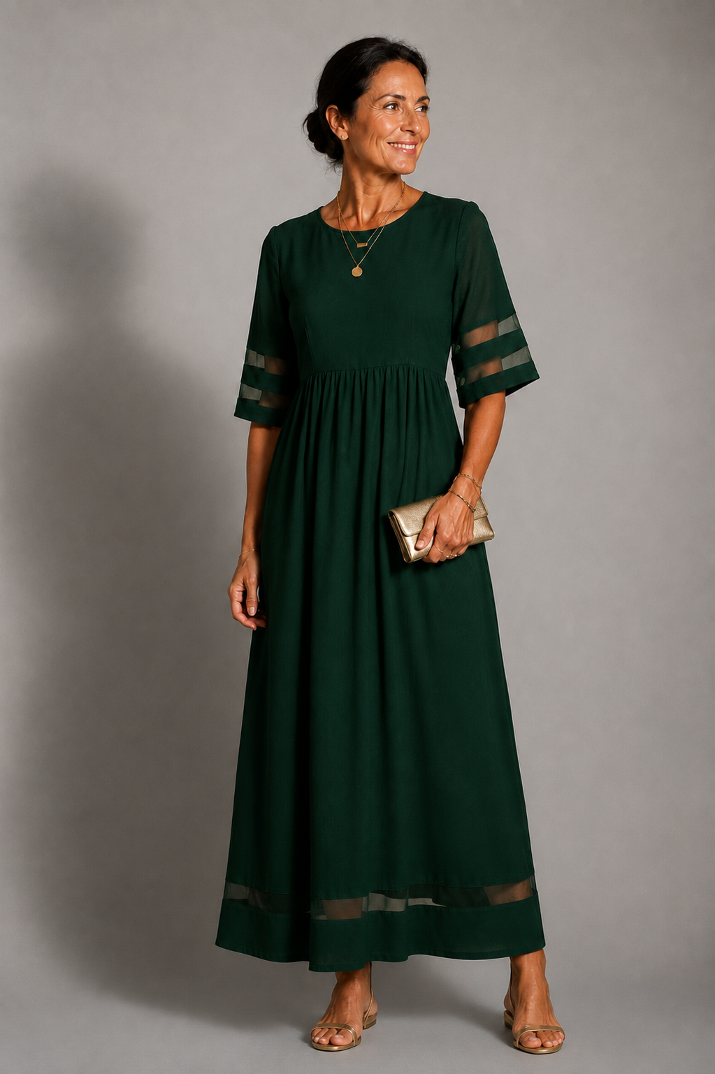 Orla | Flattering Tummy-Smoothing Midi Dress