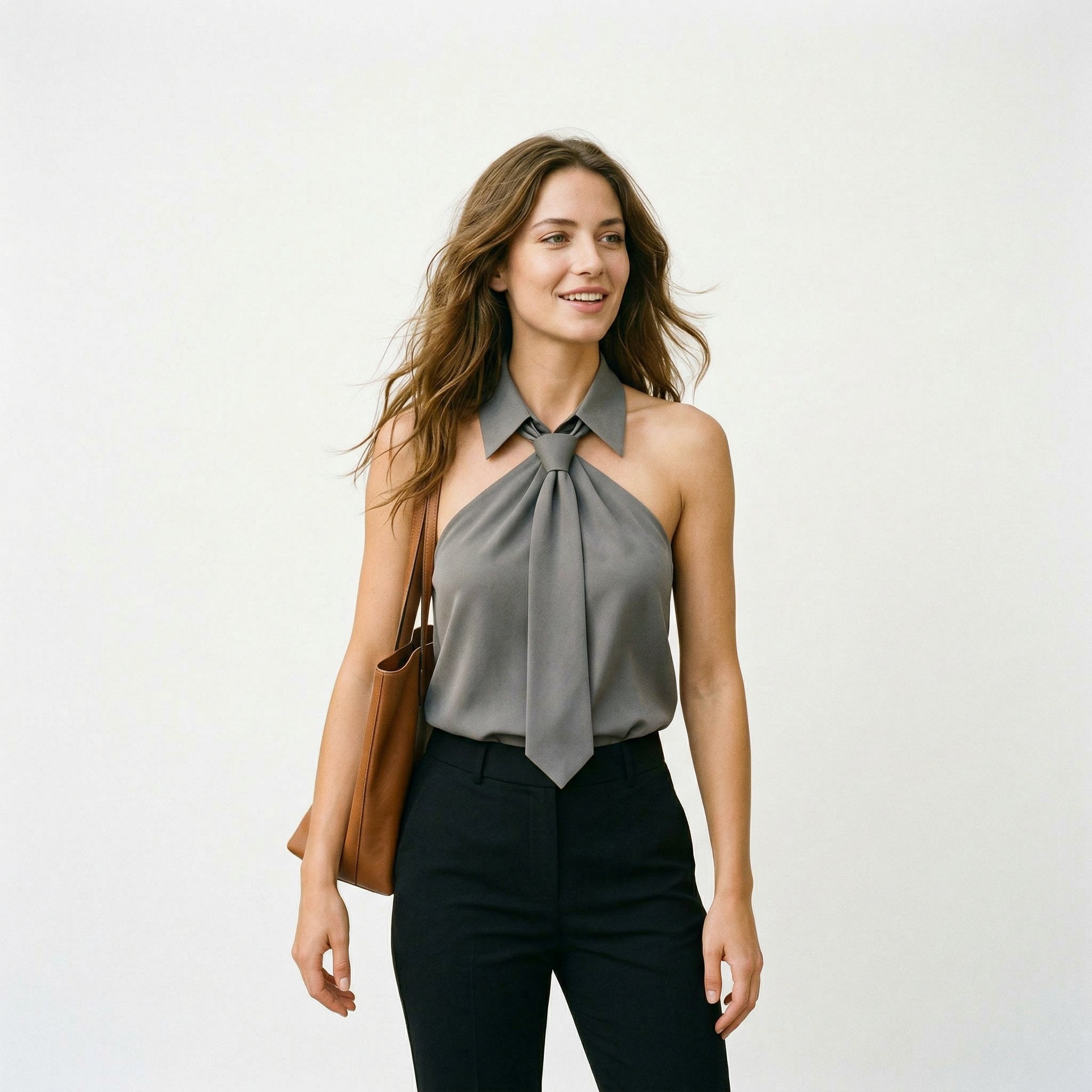 Mabel | Sleeveless Halter Summer Top