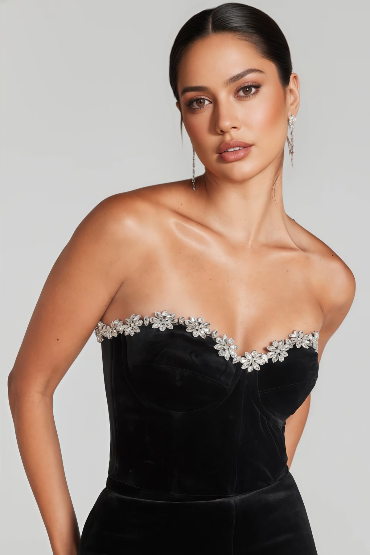 Elin | Sleeveless Skinny Sheath Jumpsuit