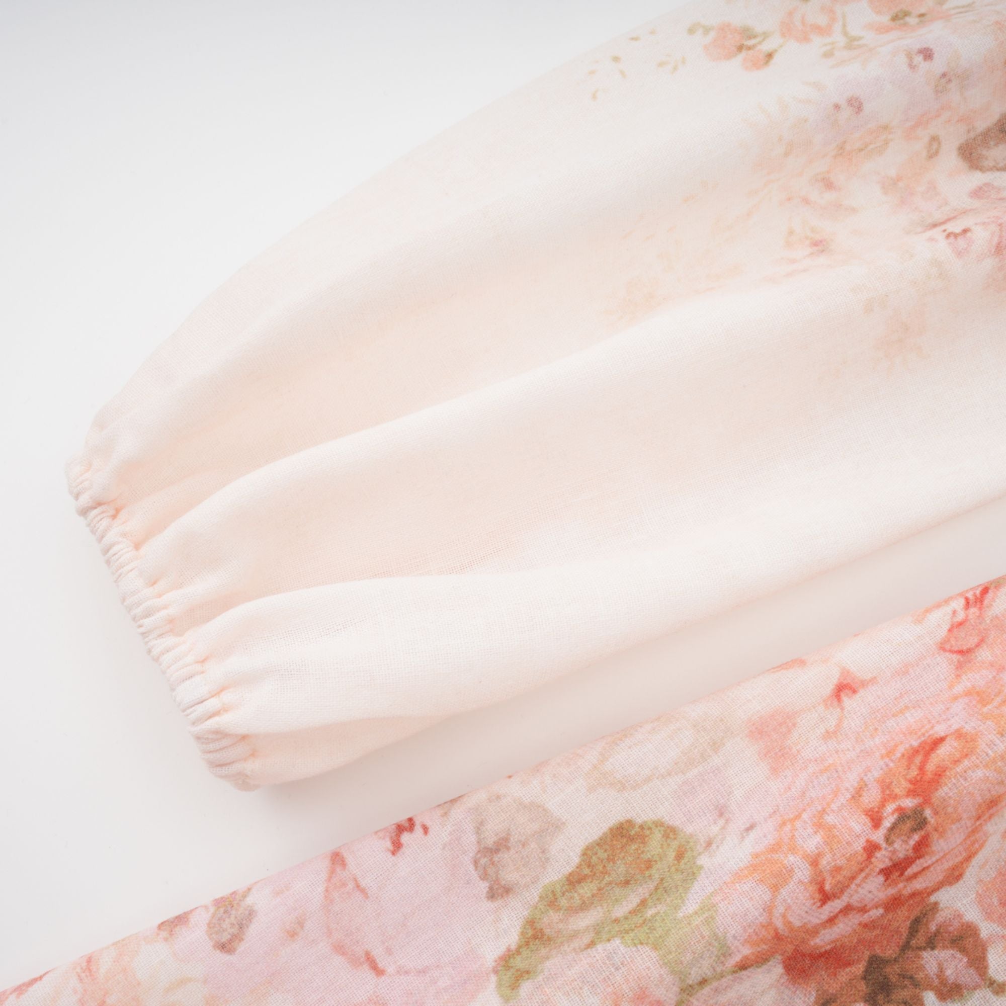 Beatriz | Floral Print Blouson Sleeve Mini Dress